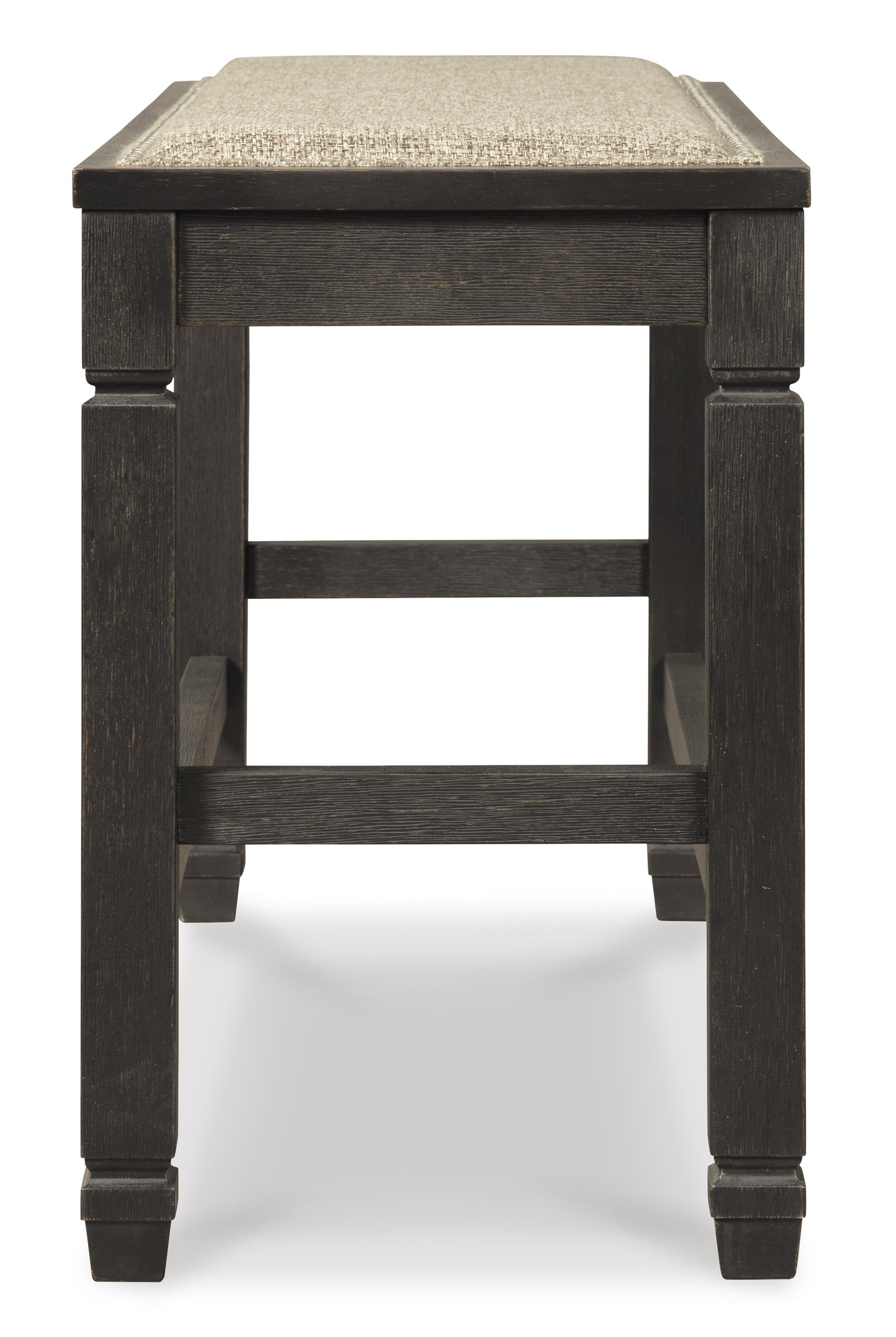 Tyler Creek Double Counter Bench - Rustic Upholstered | Sohomod