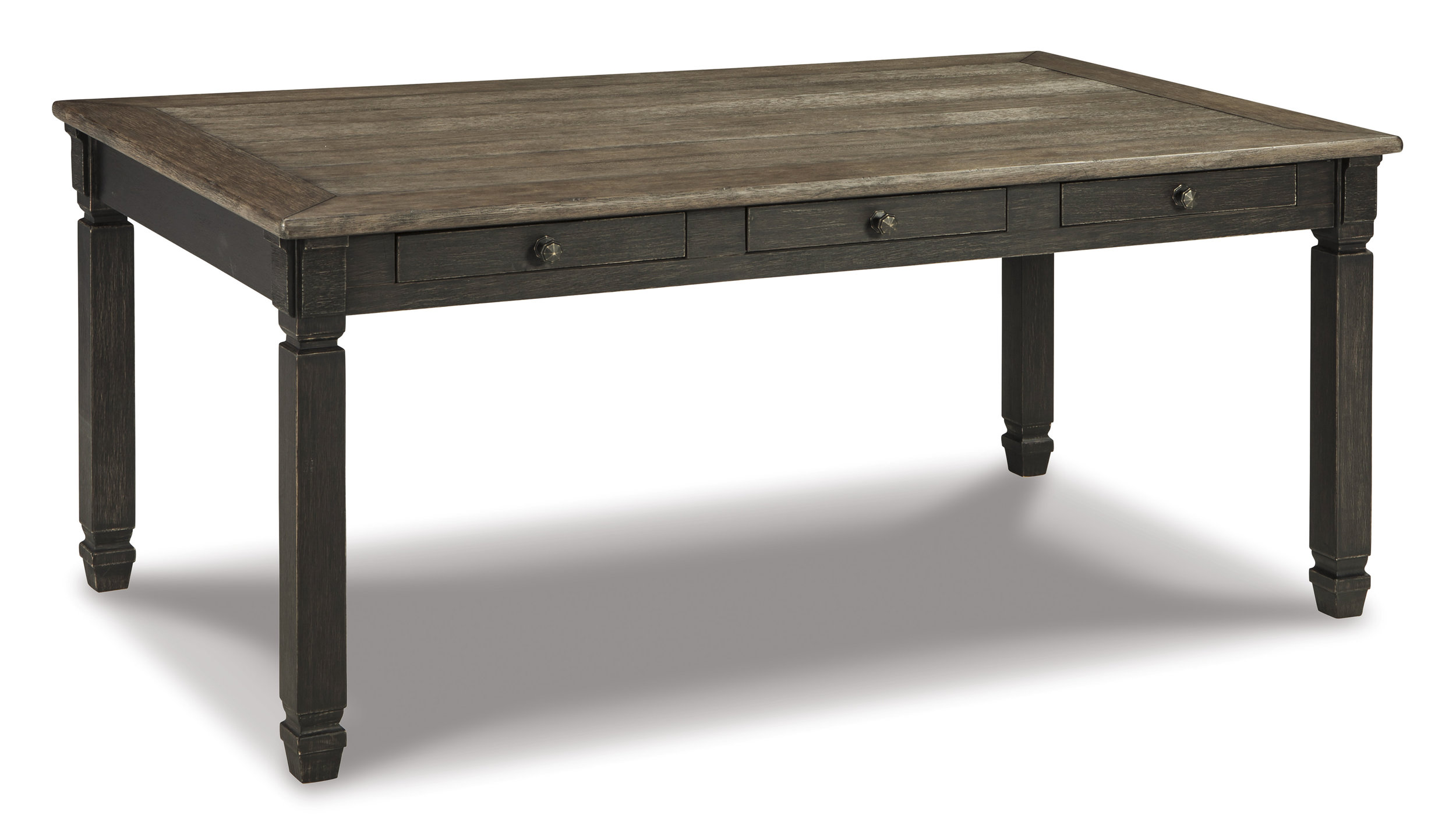 Tyler Creek Wood Dining Set - Black & Gray Two-Tone | Ashley