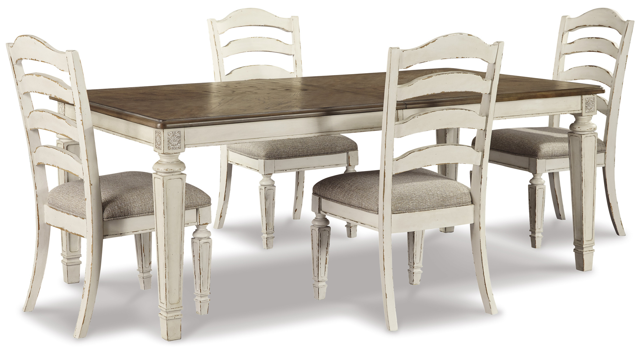 SM Realyn Polyester/Wood Dining Side Chair