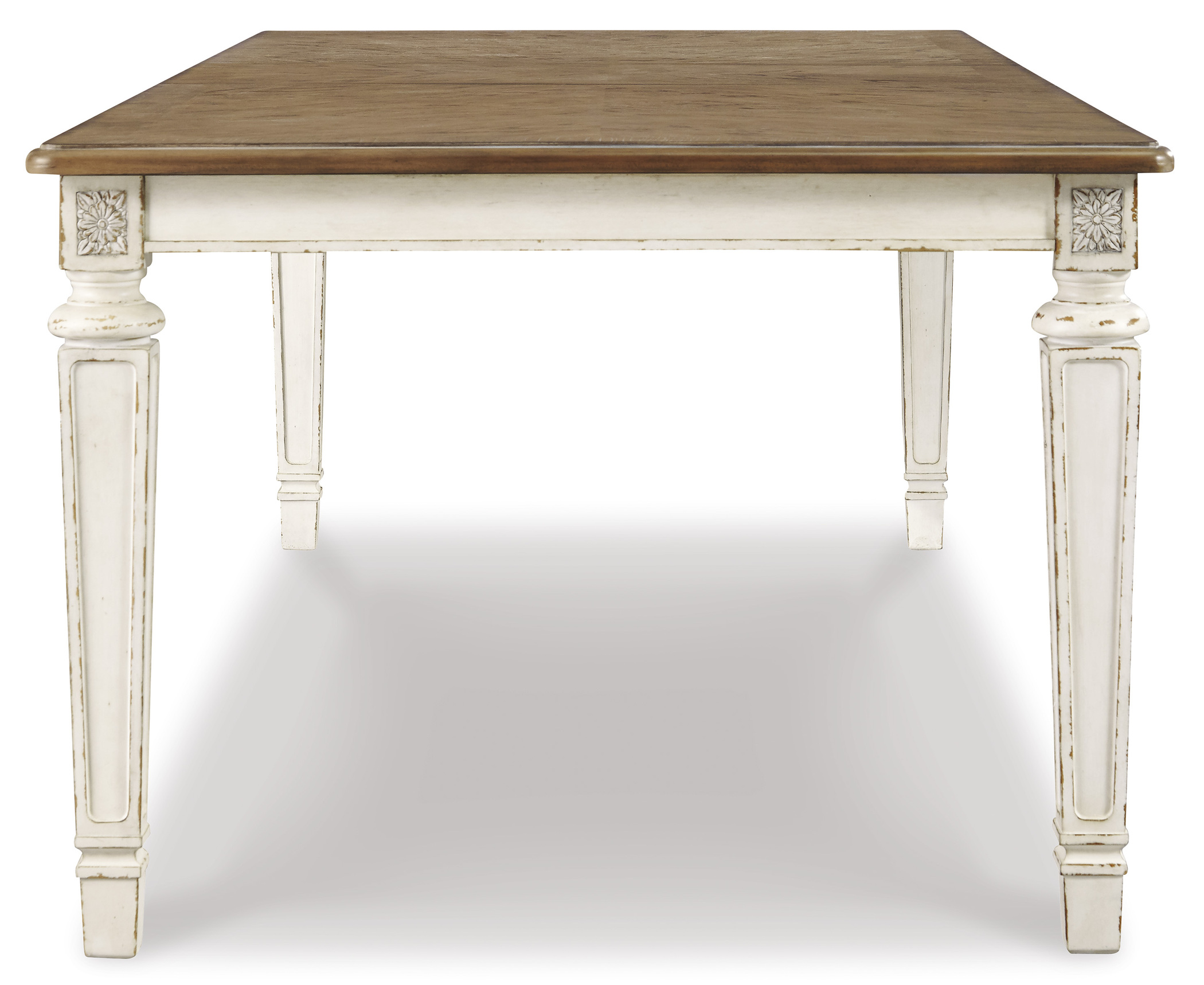 SM Realyn Wood Rectangular Extendable Dining Table