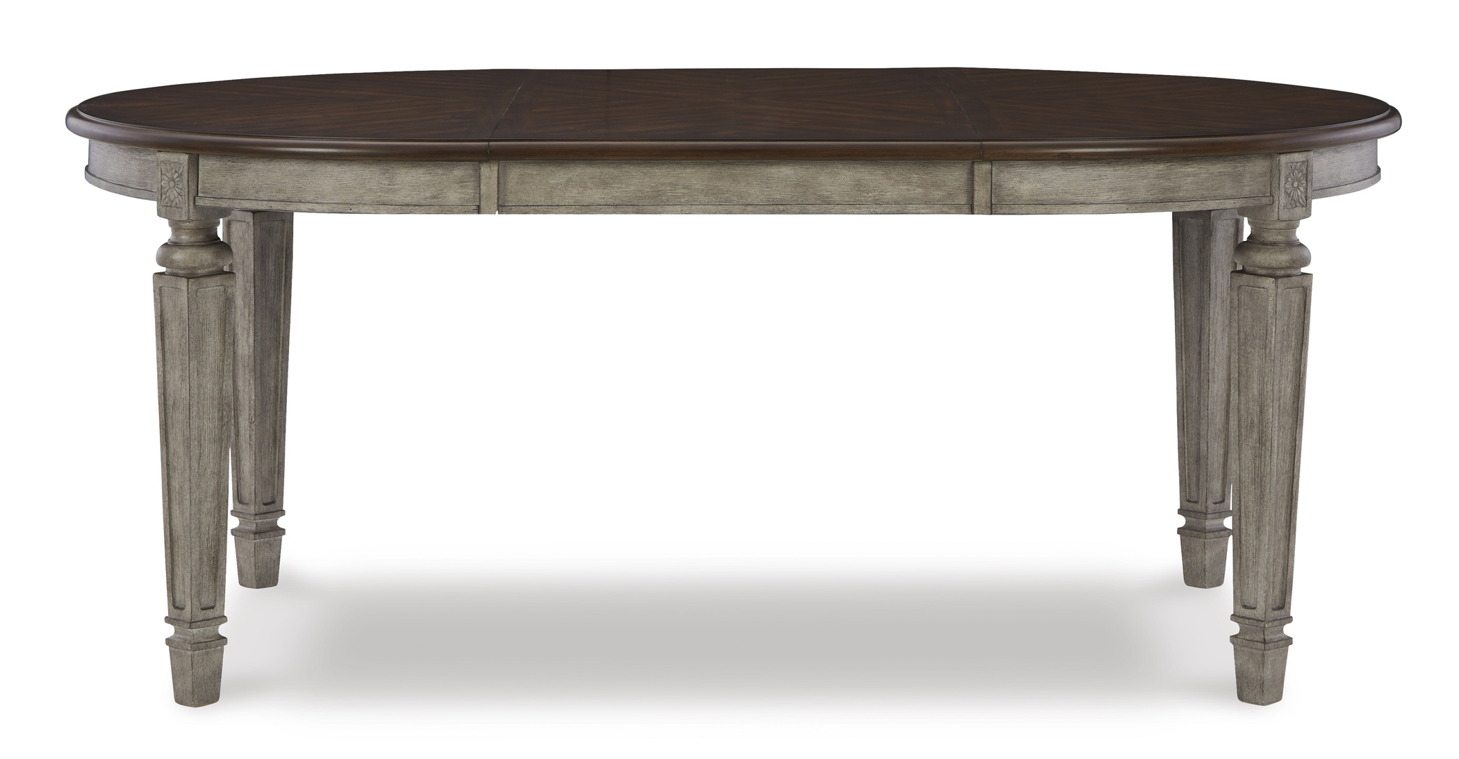 SM Lodenbay Wood Oval Extendable Dining Table