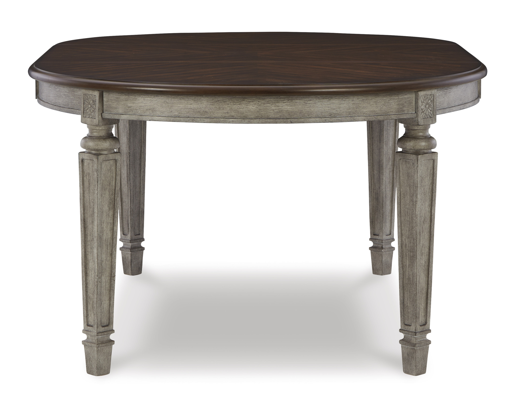 SM Lodenbay Wood Oval Extendable Dining Table