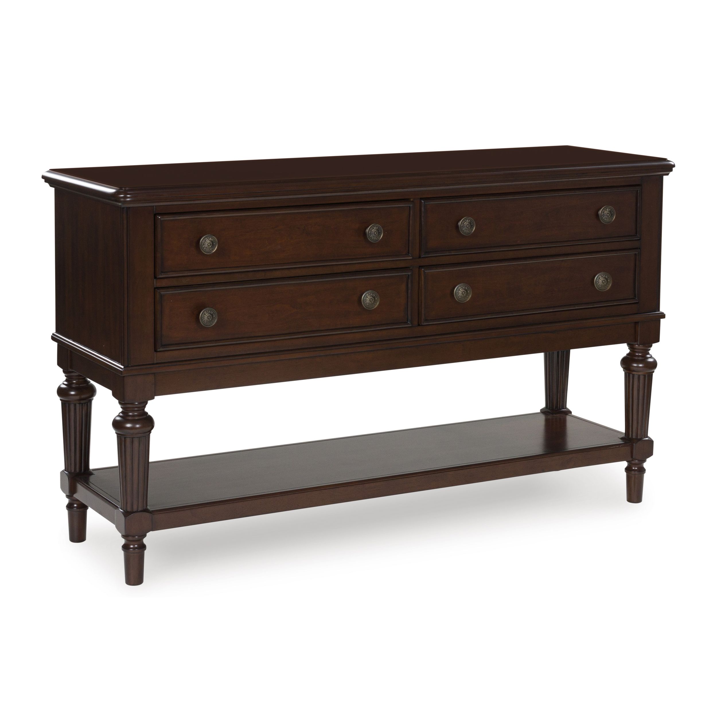 Lavinton Oval Extendable Dining Set - Brown | Ashley Furniture
