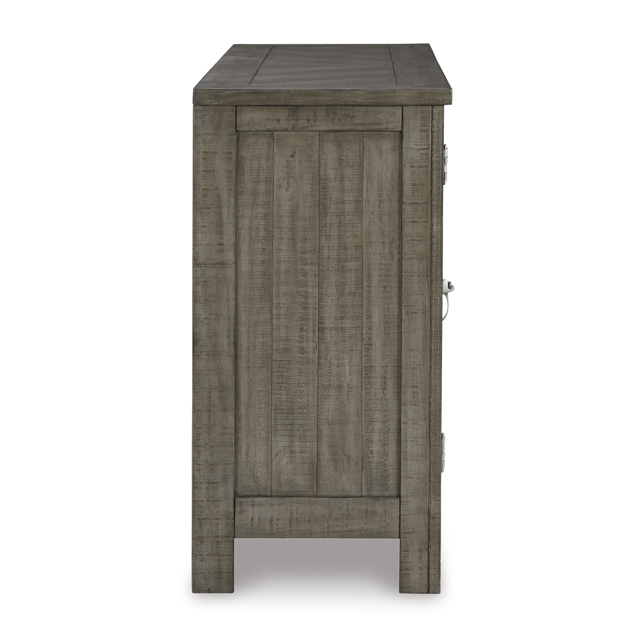 Krystanza Dining Set - Weathered Gray Trestle Base | Ashley