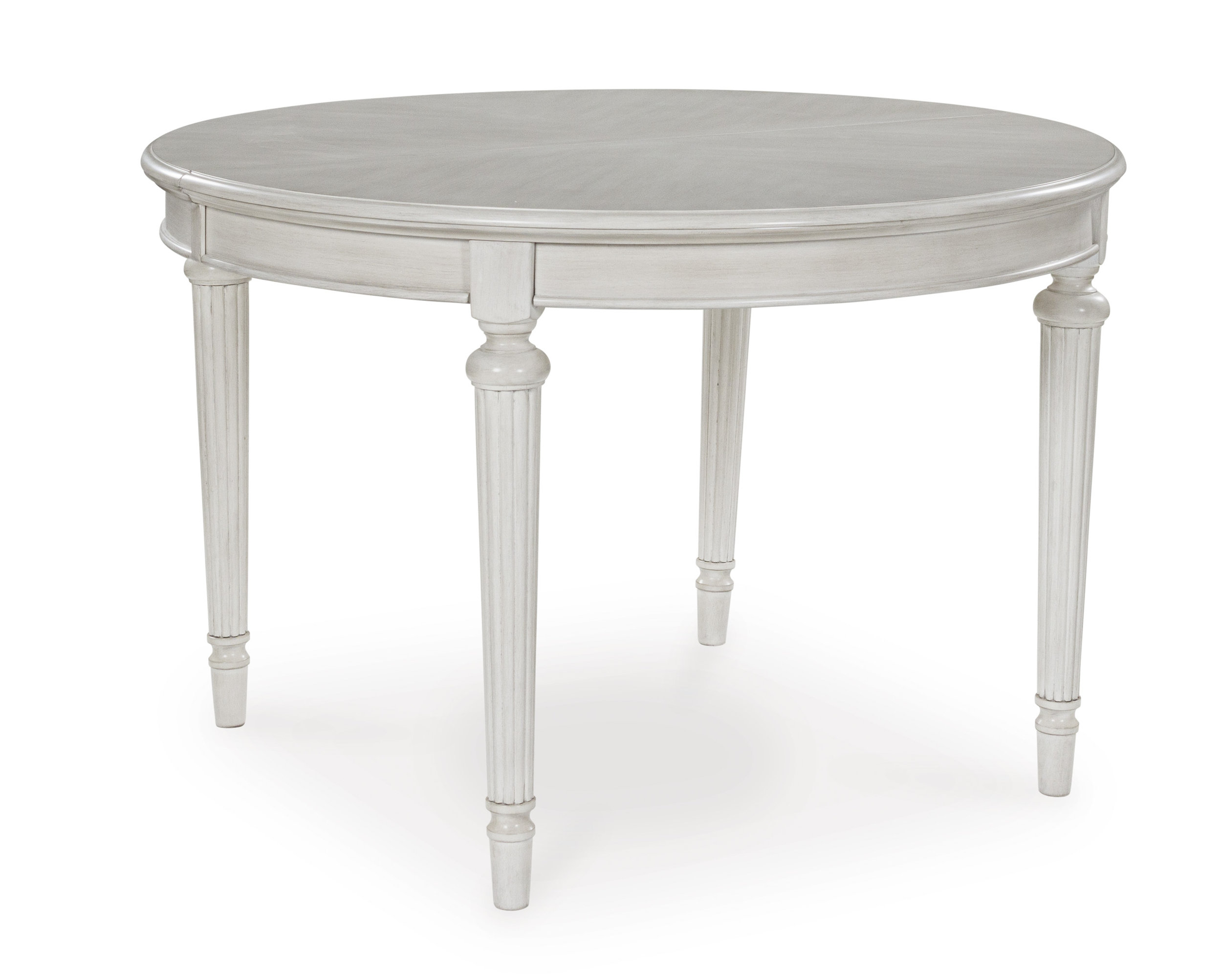 Montelaine Round Extendable Dining Set - Antique White | Ashley