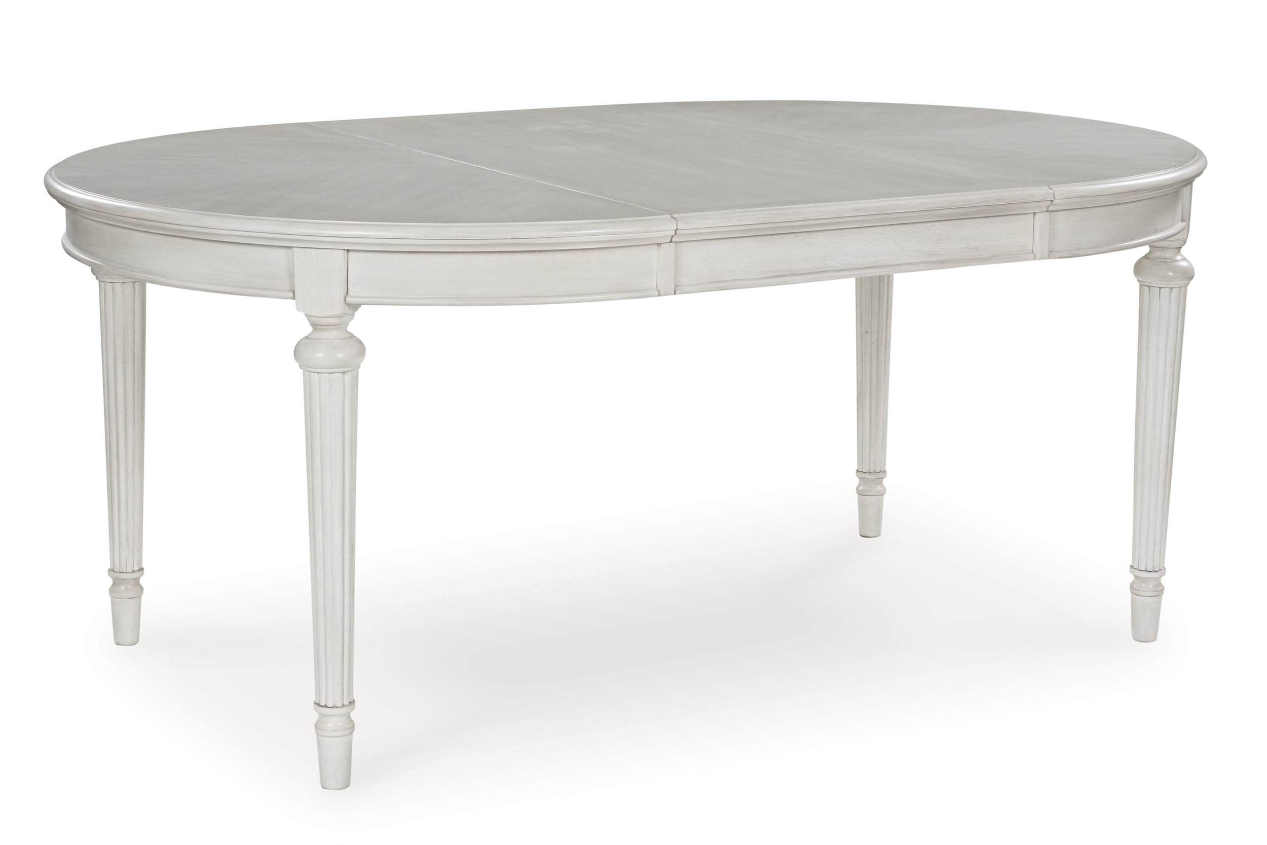 Montelaine Round Extendable Dining Set - Antique White | Ashley