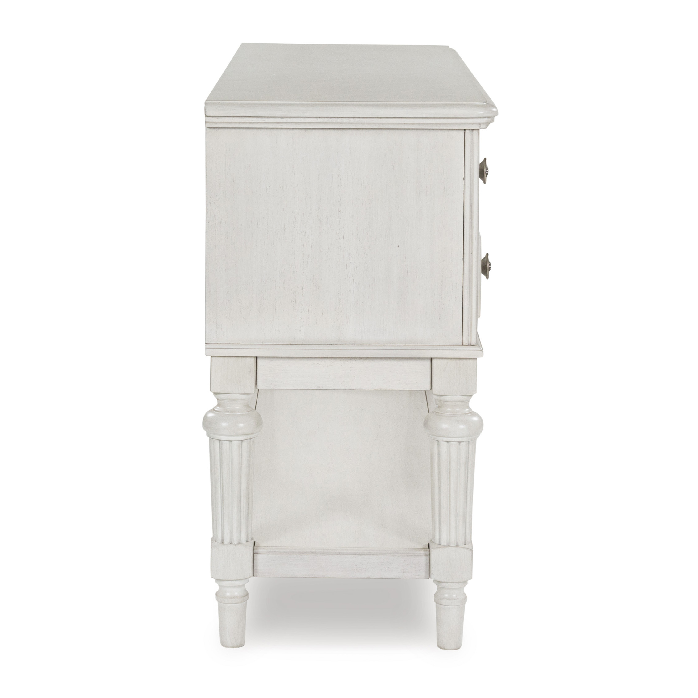 Montelaine Wood Dining Room Server - 4 Drawers, Antique White