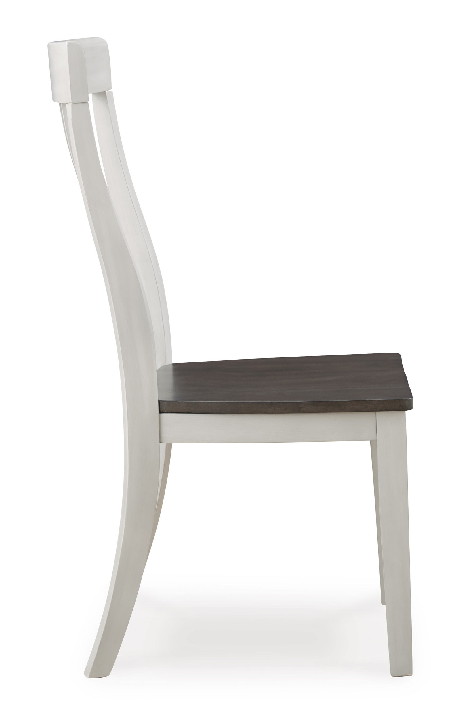 Darborn Upholstered Dining Side Chair | Gray & Brown Wood