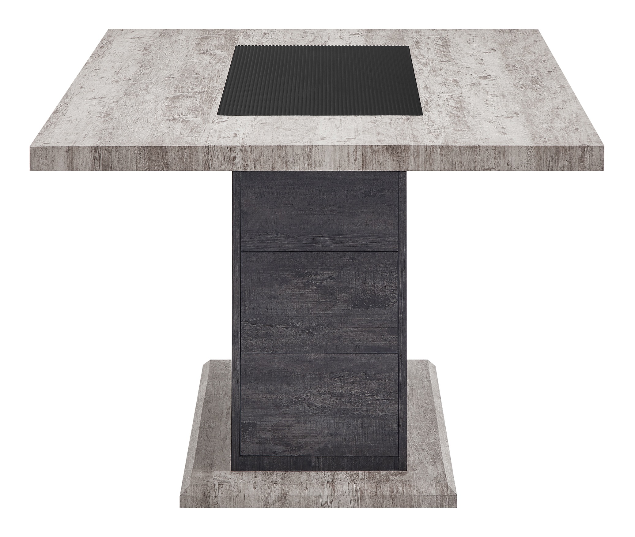 D8030 Rectangular Storage Dining Table