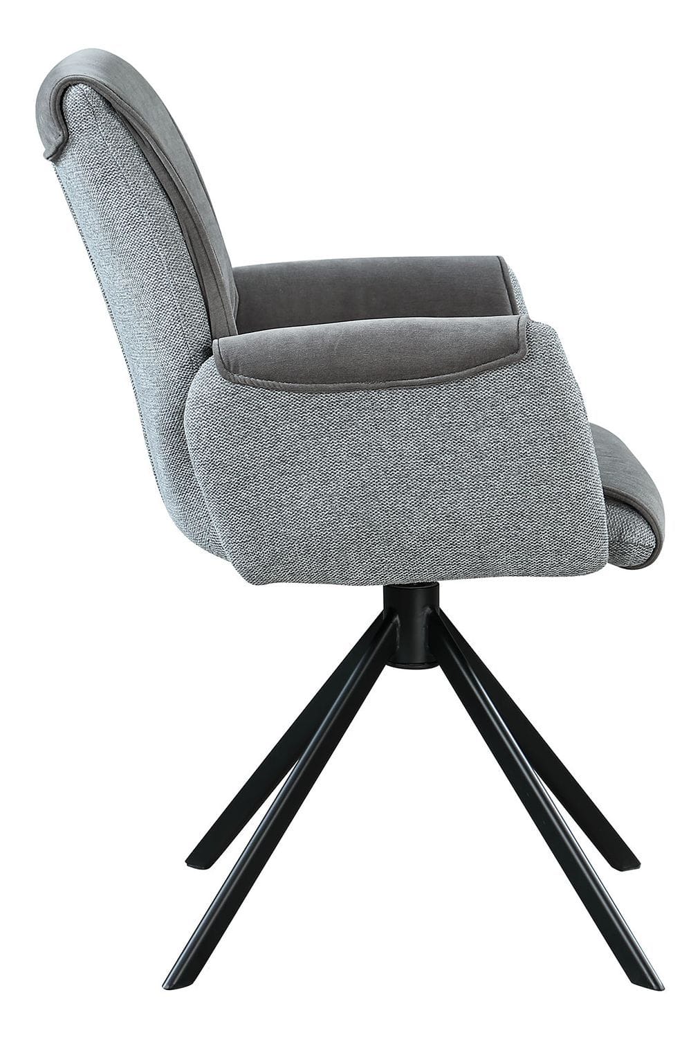 D81216 Fabric/Metal Dining Chair