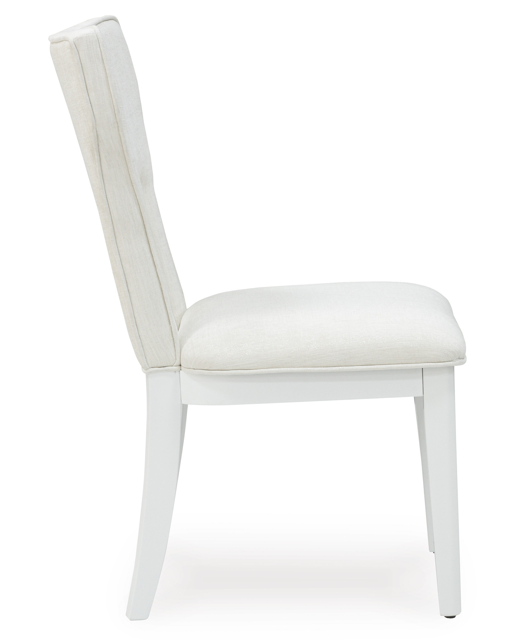 Chalanna Upholstered Dining Side Chair | White Cottage-Style