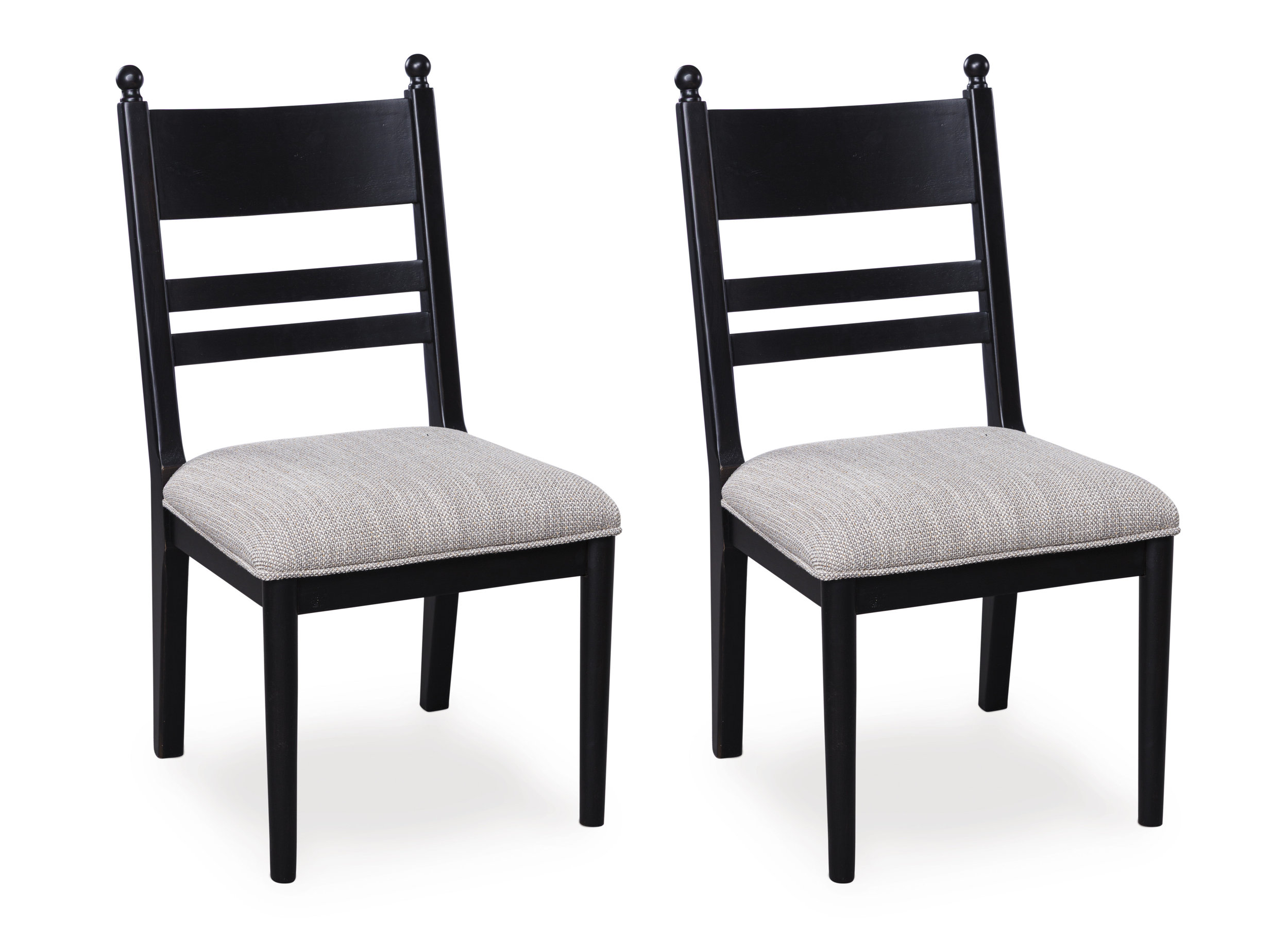 Greddinton Round Dining Set - Antiqued White Pedestal | Ashley
