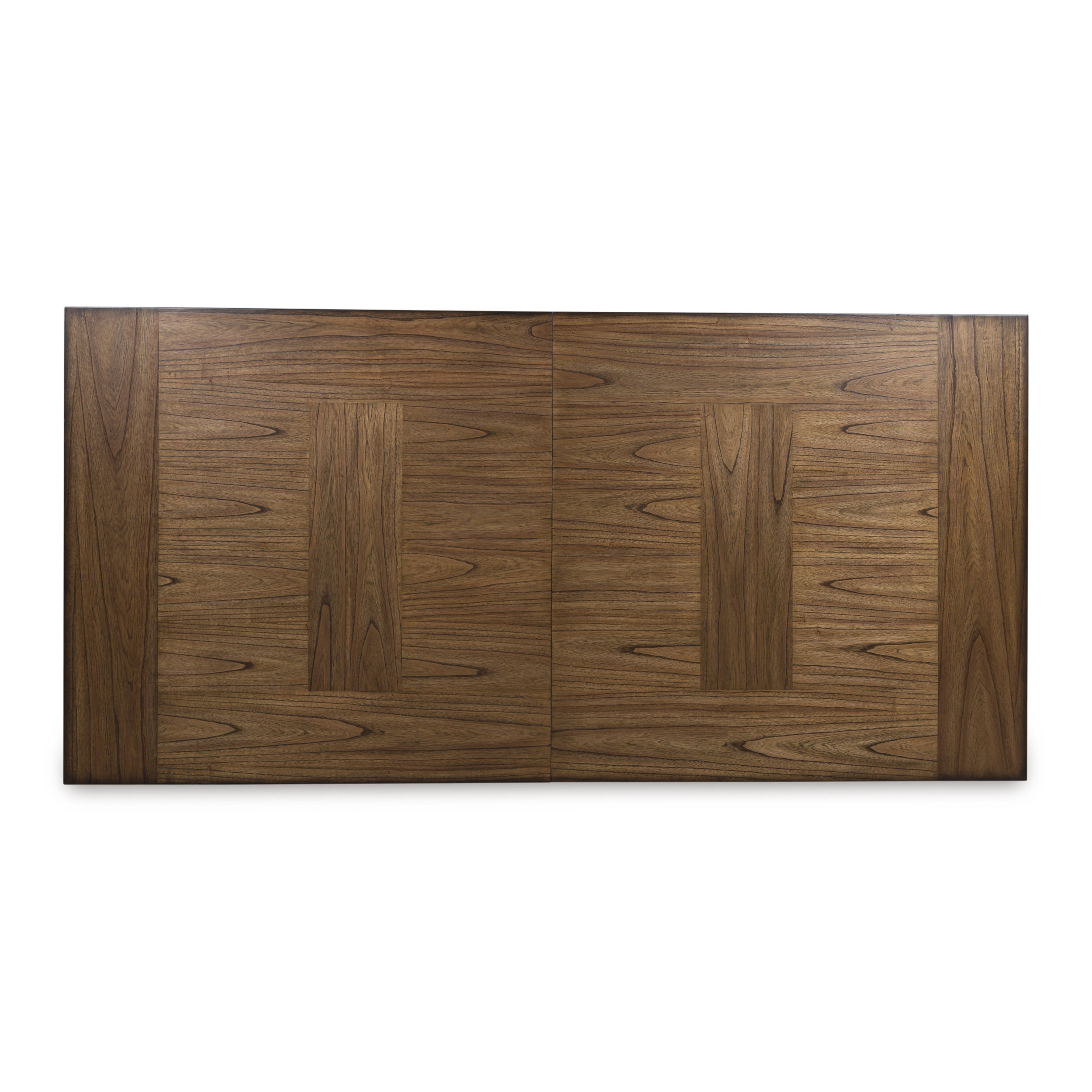 Greddinton Extendable Wood Dining Table - Brown/Black Farmhouse