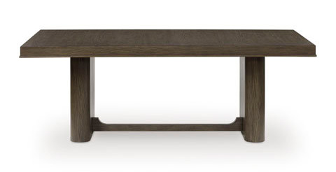 Radkin Wood Dining Set - Mid-Century Modern Brown | Ashley