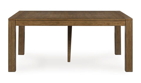 Baskinger Extendable Dining Room Set | Rectangular Brown Wood