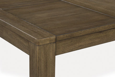 Baskinger Wood Butterfly Extendable Dining Table - Brown