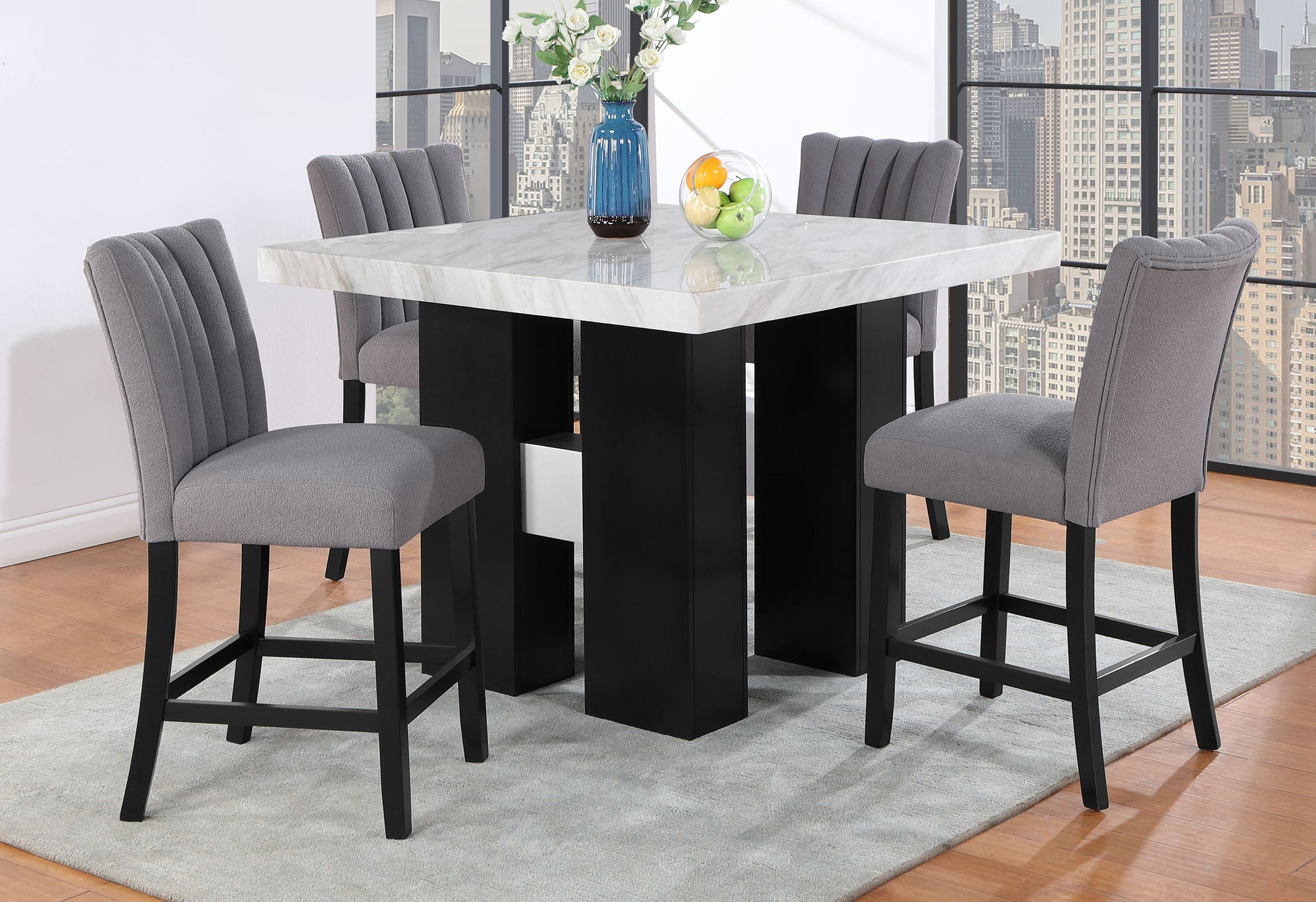 D8685 Fabric/Wood Bar Stool