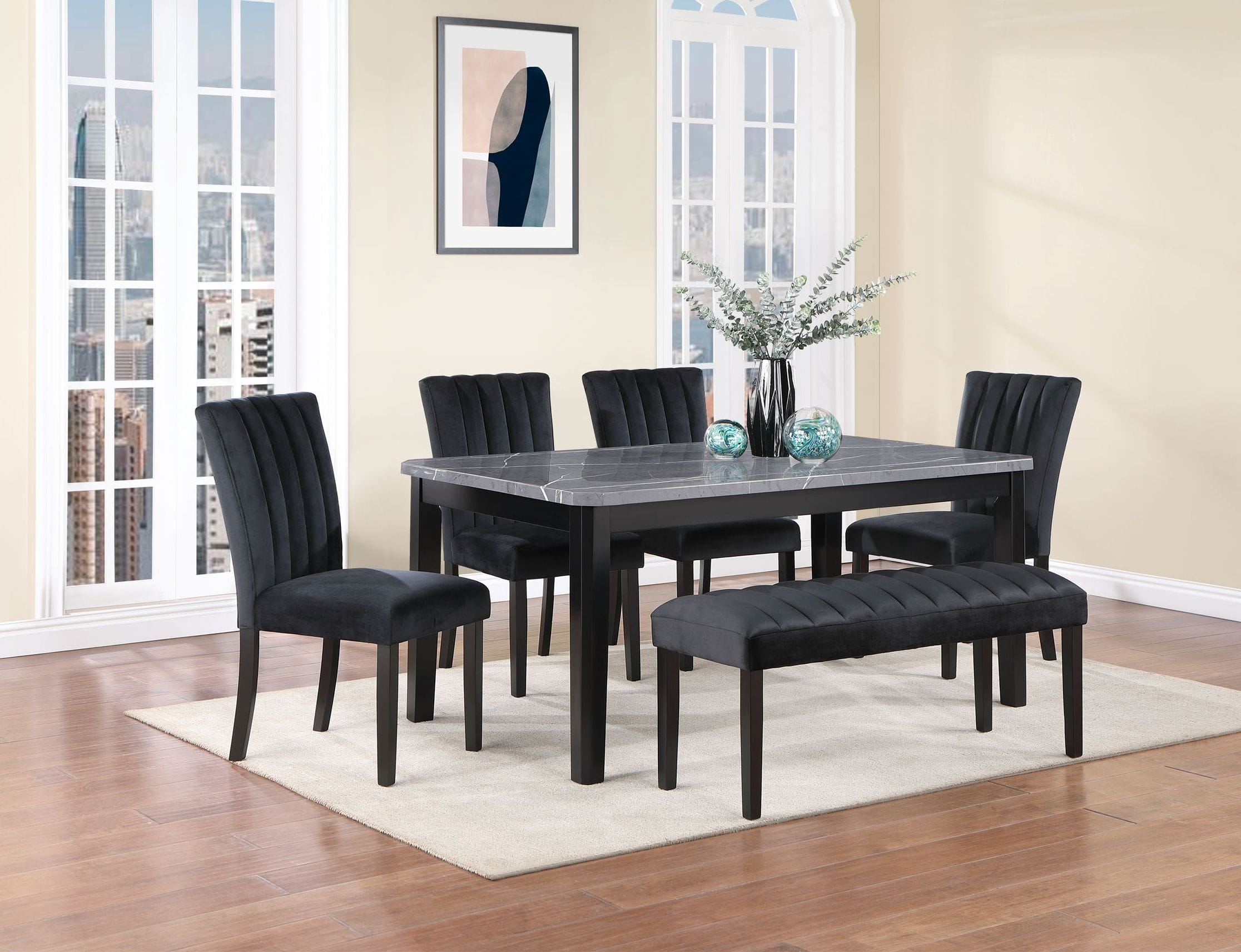 D8685 Fabric/Wood Dining Chair