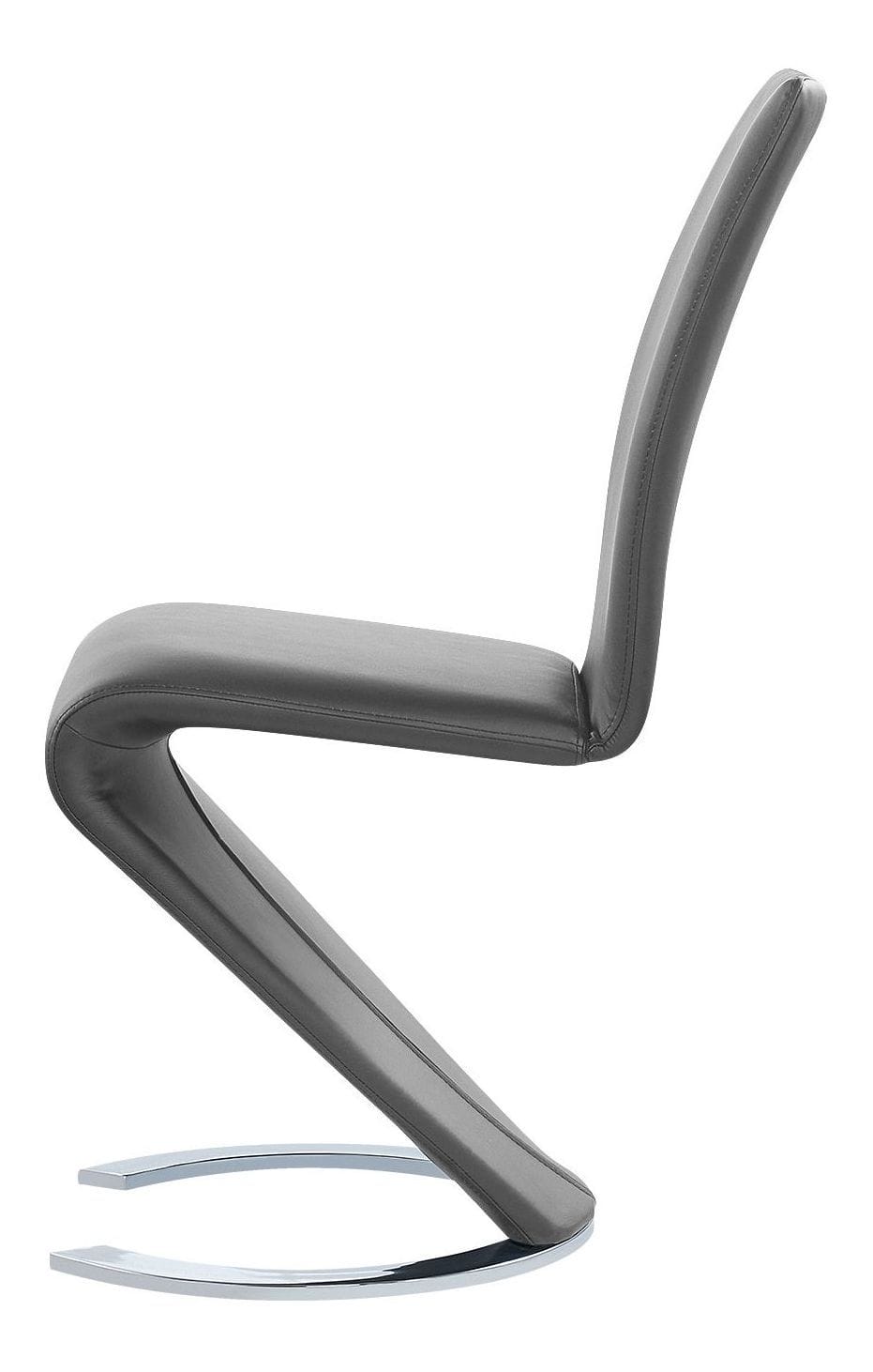 D9002 PU/Steel Dining Chair