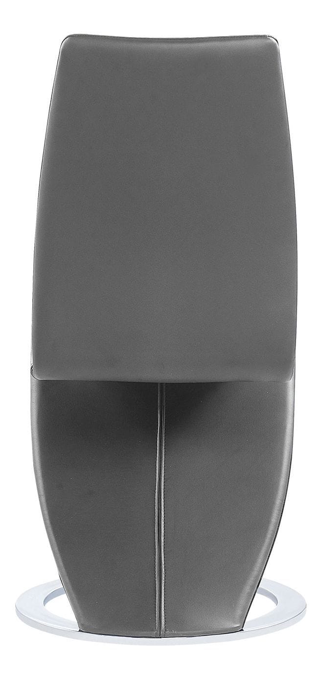 D9002 PU/Steel Dining Chair