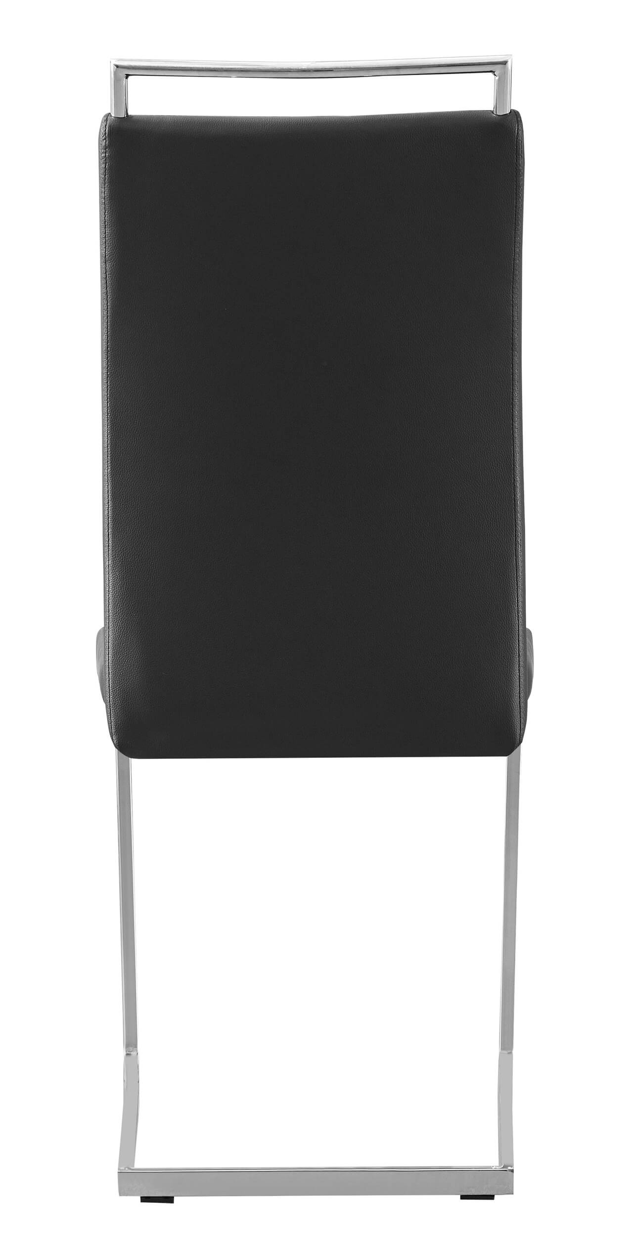 D9121 PU/Steel Dining Chair