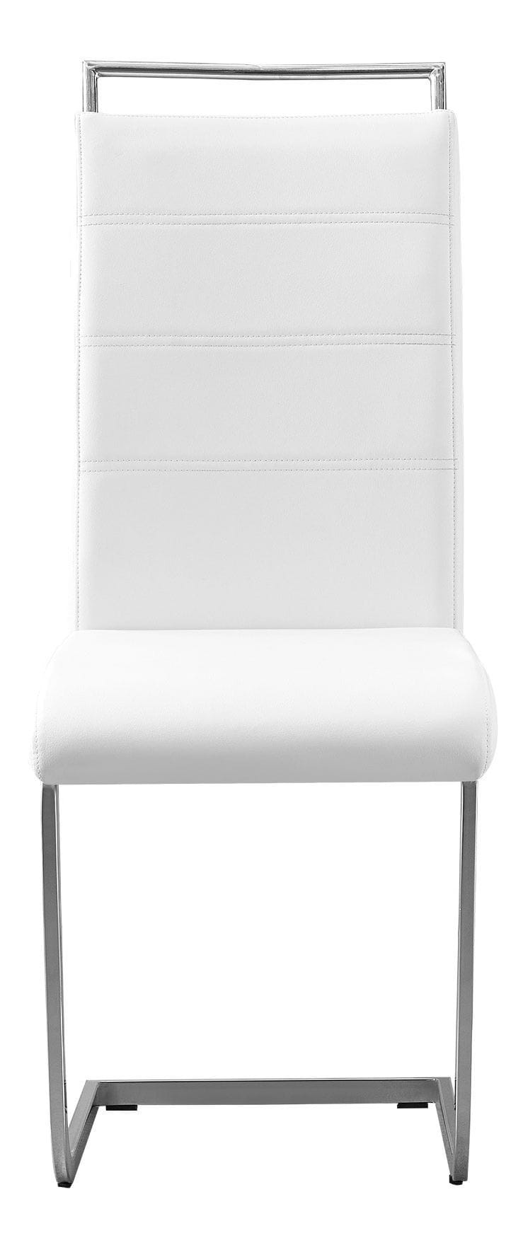 D9121 PU/Steel Dining Chair