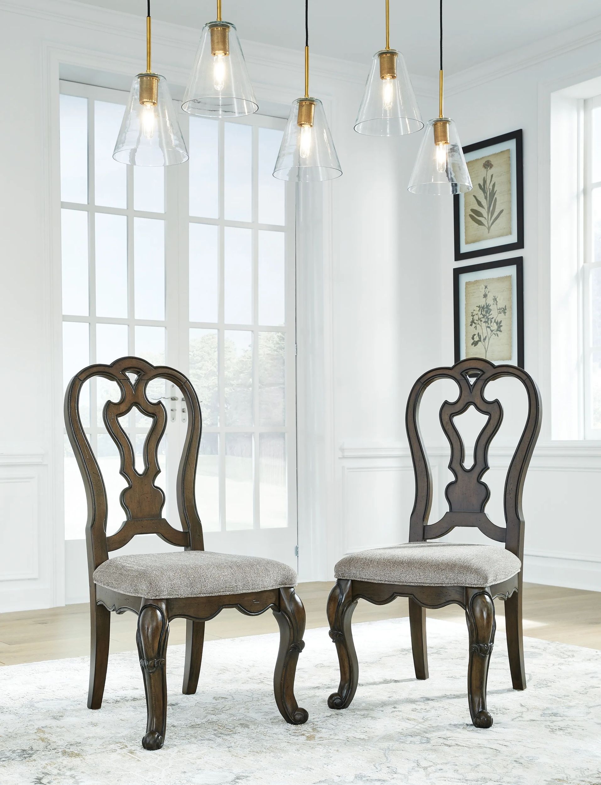 Ashley SM Maylee Polyester Fabric Side Chair