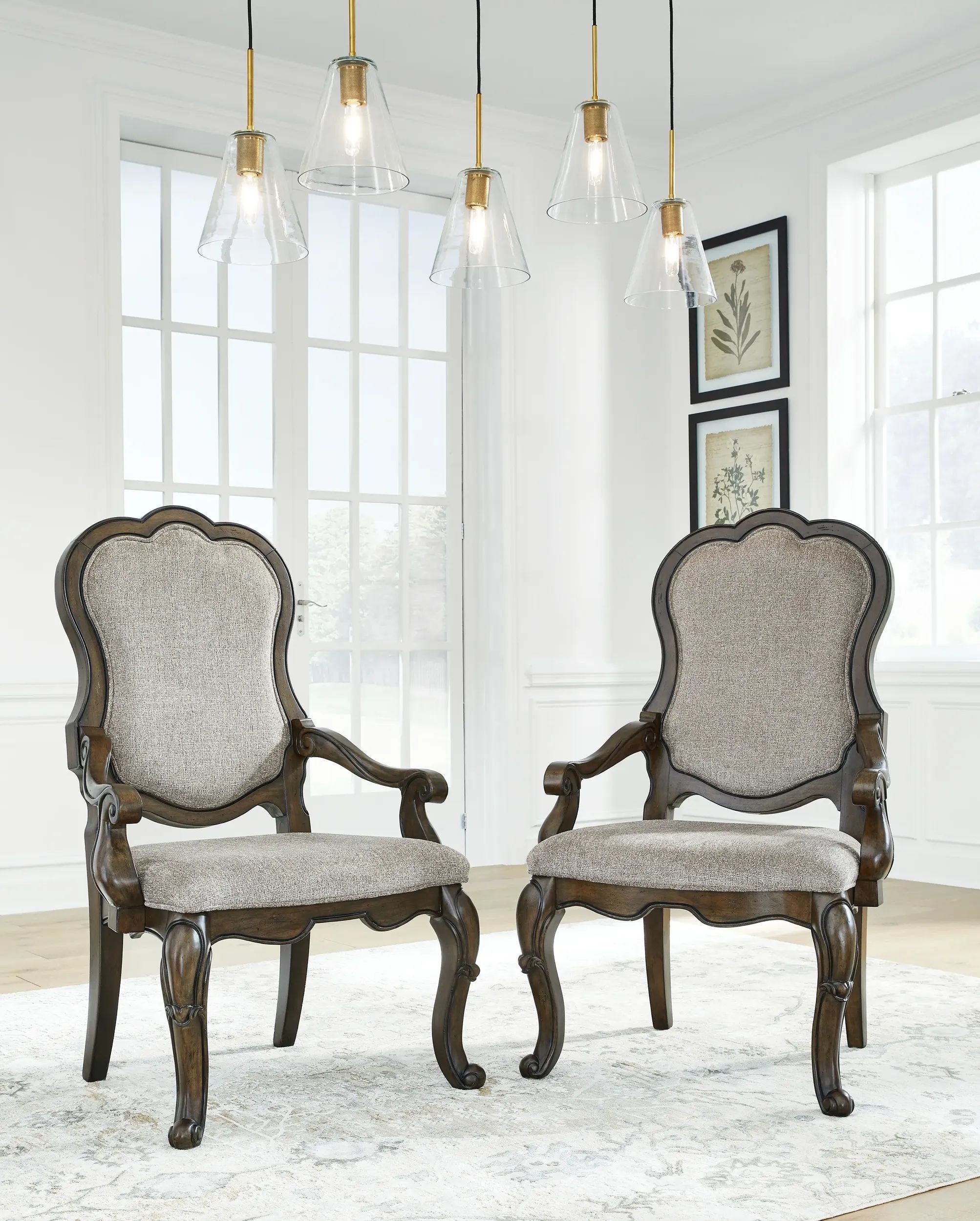 Ashley SM Maylee Polyester Fabric Arm Chair