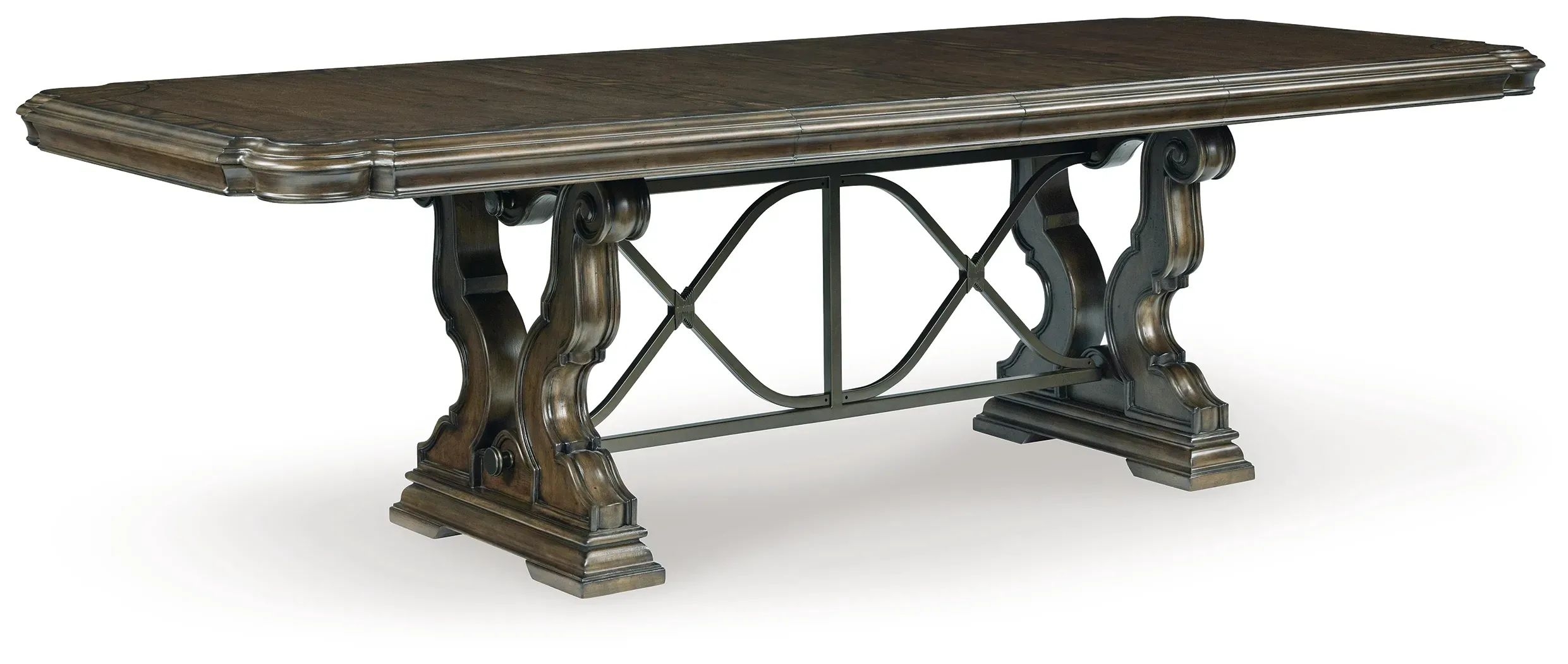 Ashley SM Maylee Wood Veneer Extendable Dining Table