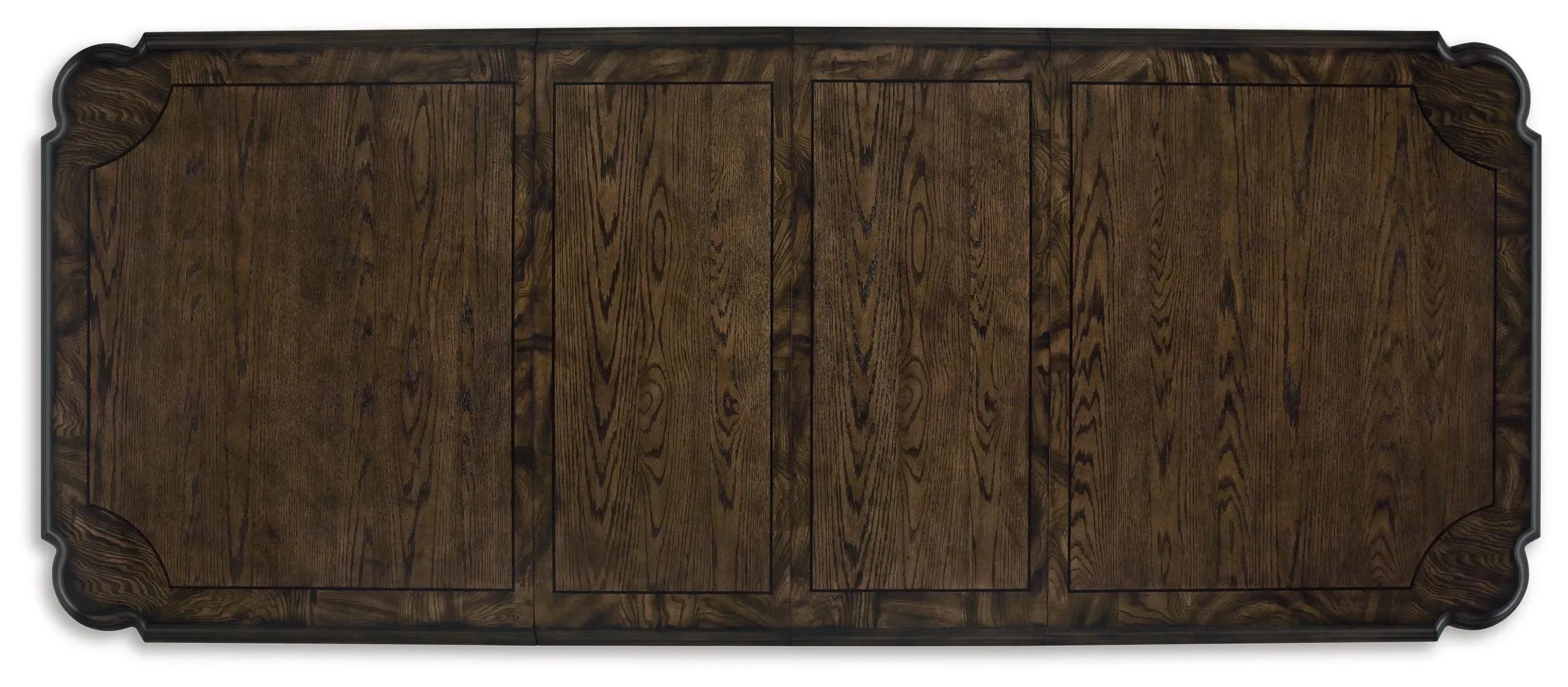 Ashley SM Maylee Wood Veneer Extendable Dining Set