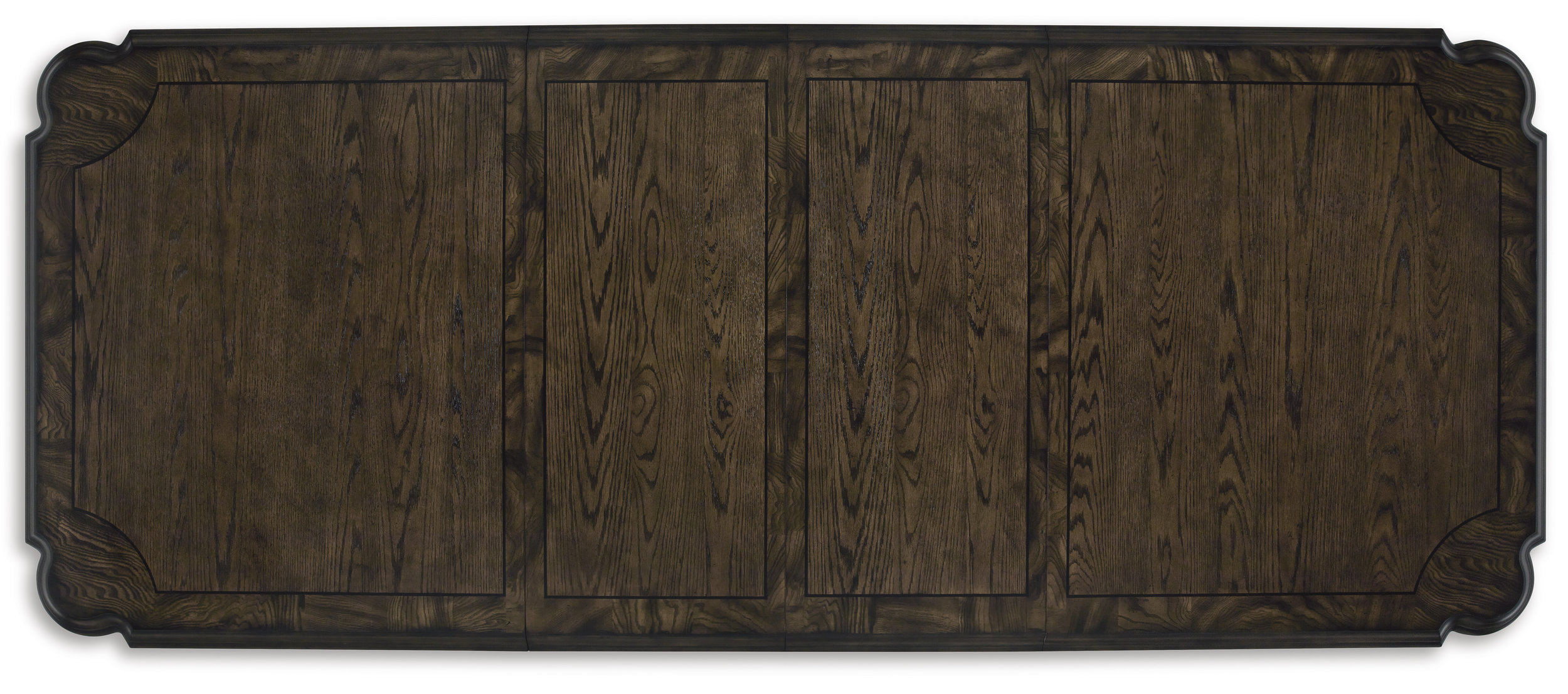 Maylee Dark Brown Wood Extendable Dining Table | Ashley