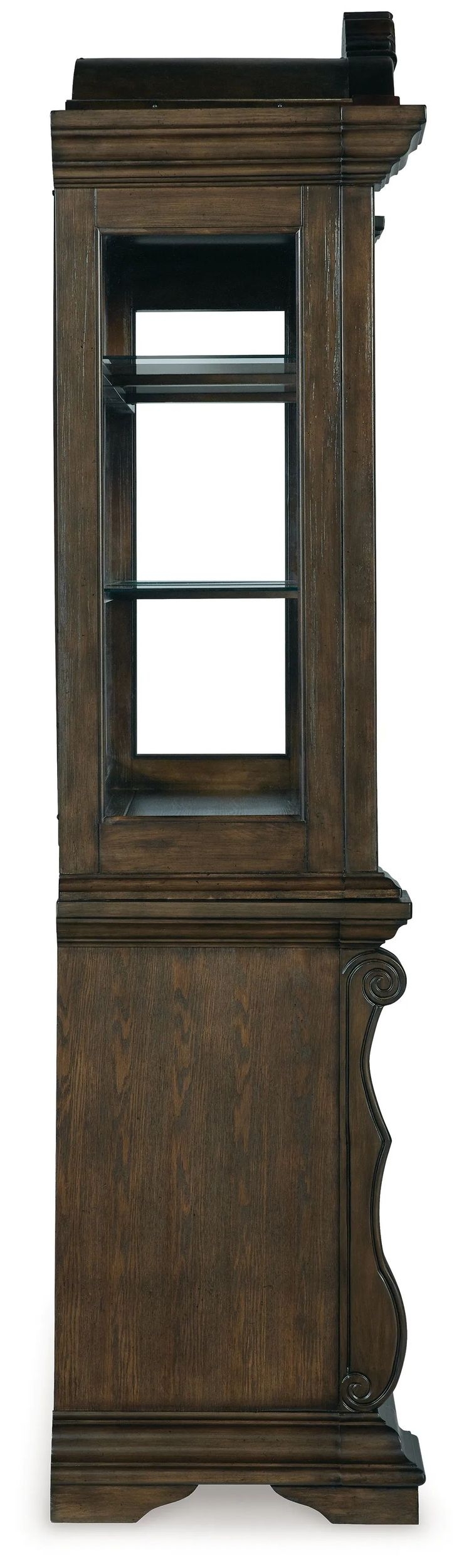 Ashley SM Maylee Wood Veneer Buffet & Hutch