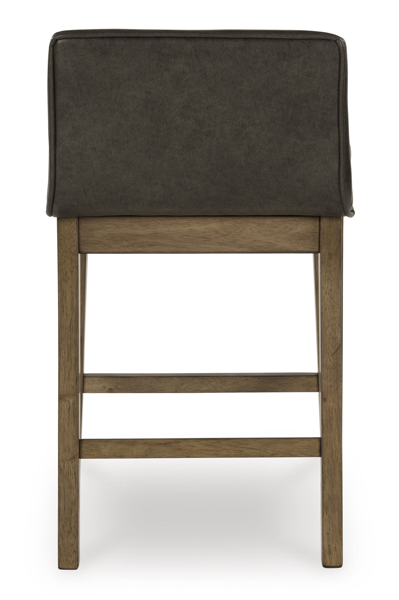 Cabalynn Whitewash Wood & Faux Leather Counter Stool