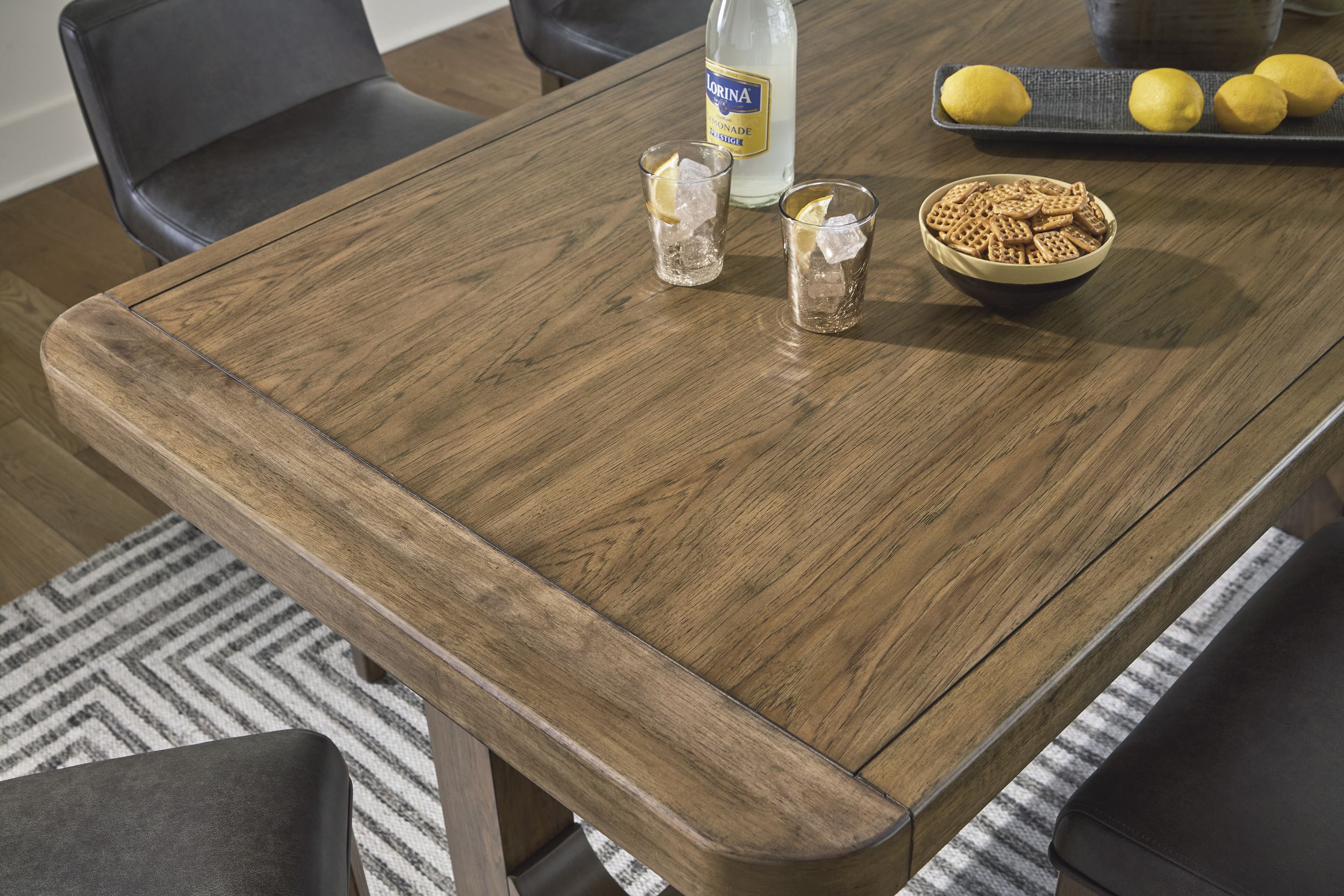 Cabalynn Counter Height Dining Table - Light Brown Wood | Sohomod