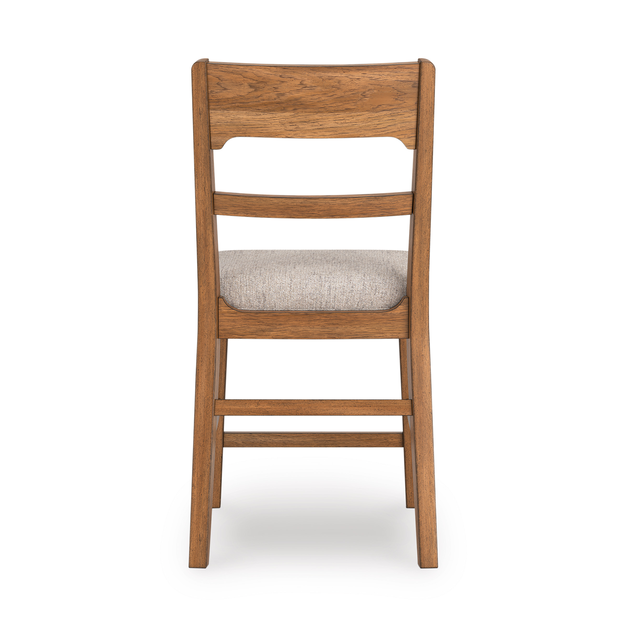 Cabalynn Whitewash Wood & Gray Upholstered Counter Stool