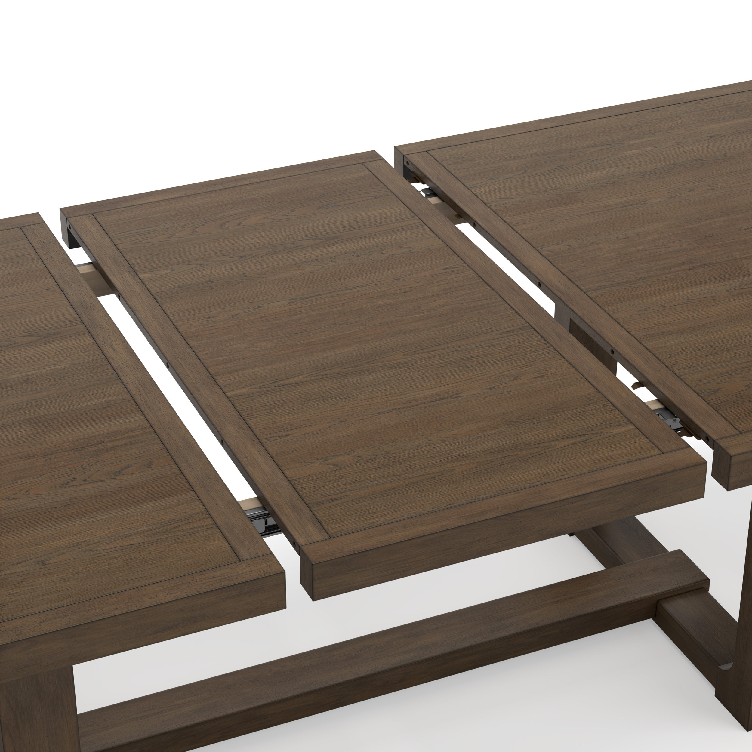 Ashley Cabalynn Extendable Wood Dining Table - Light Brown