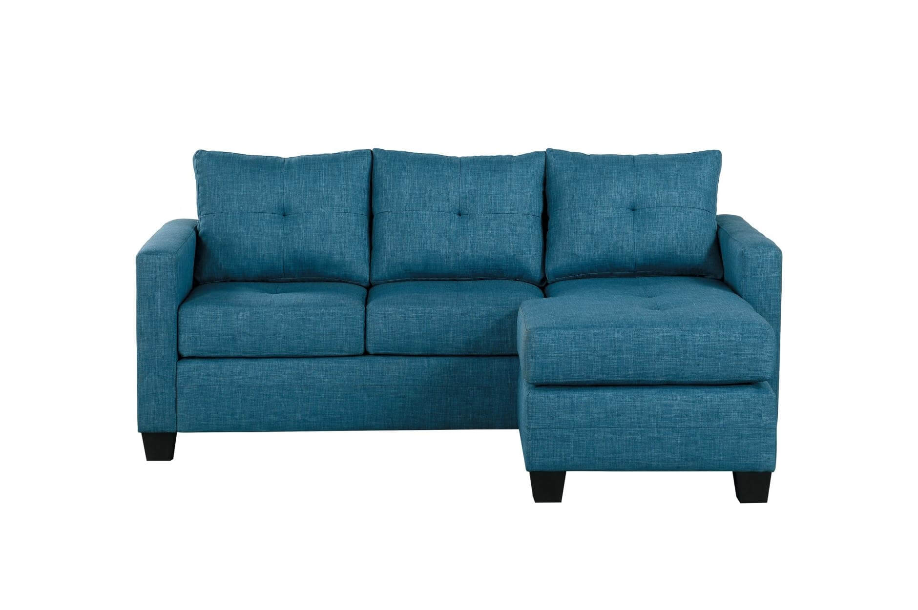 Phelps Polyester Fabric/Wood Sectional Sofa