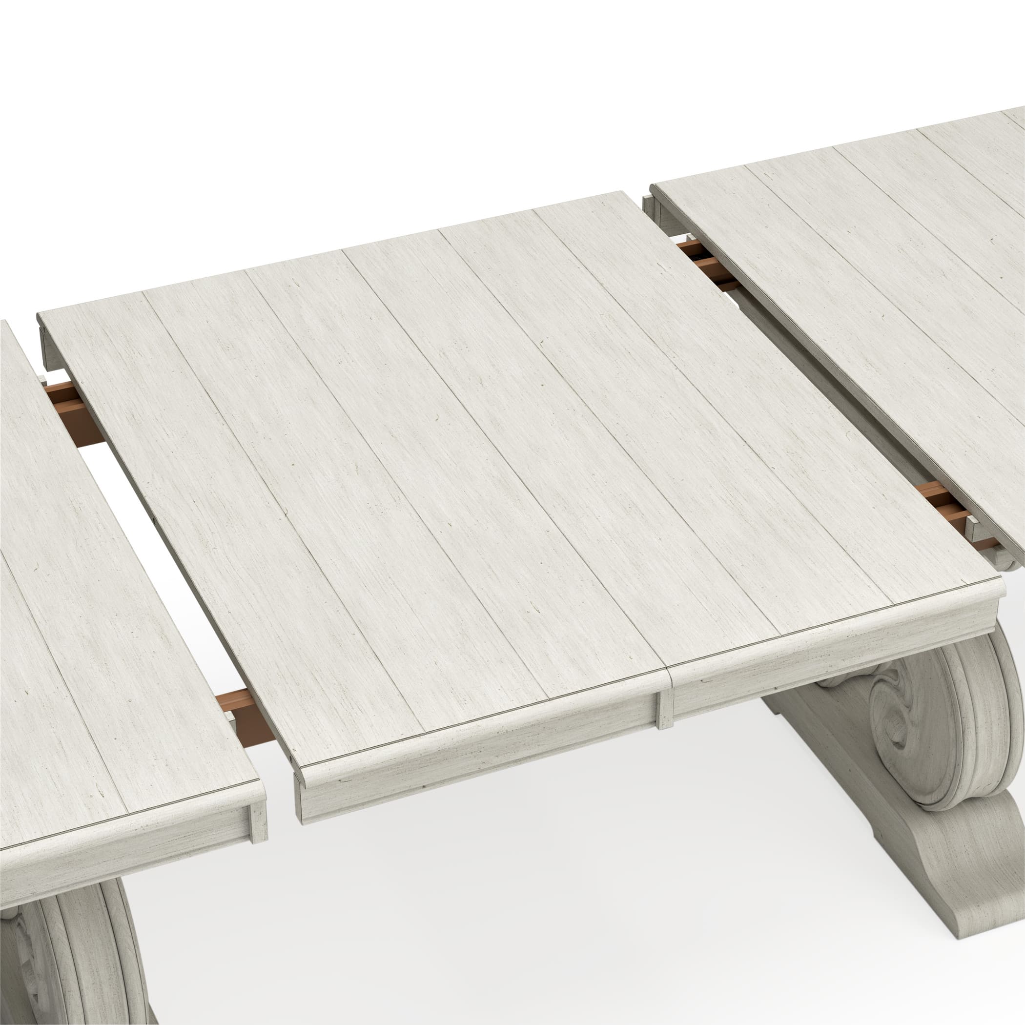 SM Arlendyne Wood Rectangular Extendable Dining Table