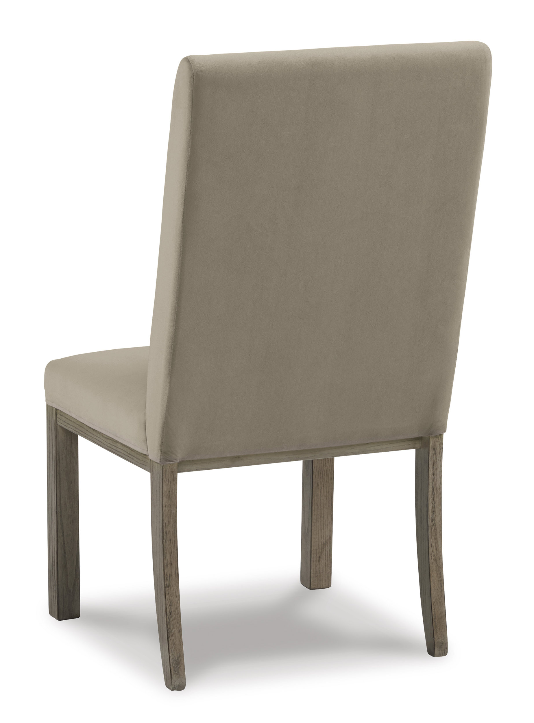 Chrestner Rectangular Dining Room Set | Gray Wood & 6 Chairs