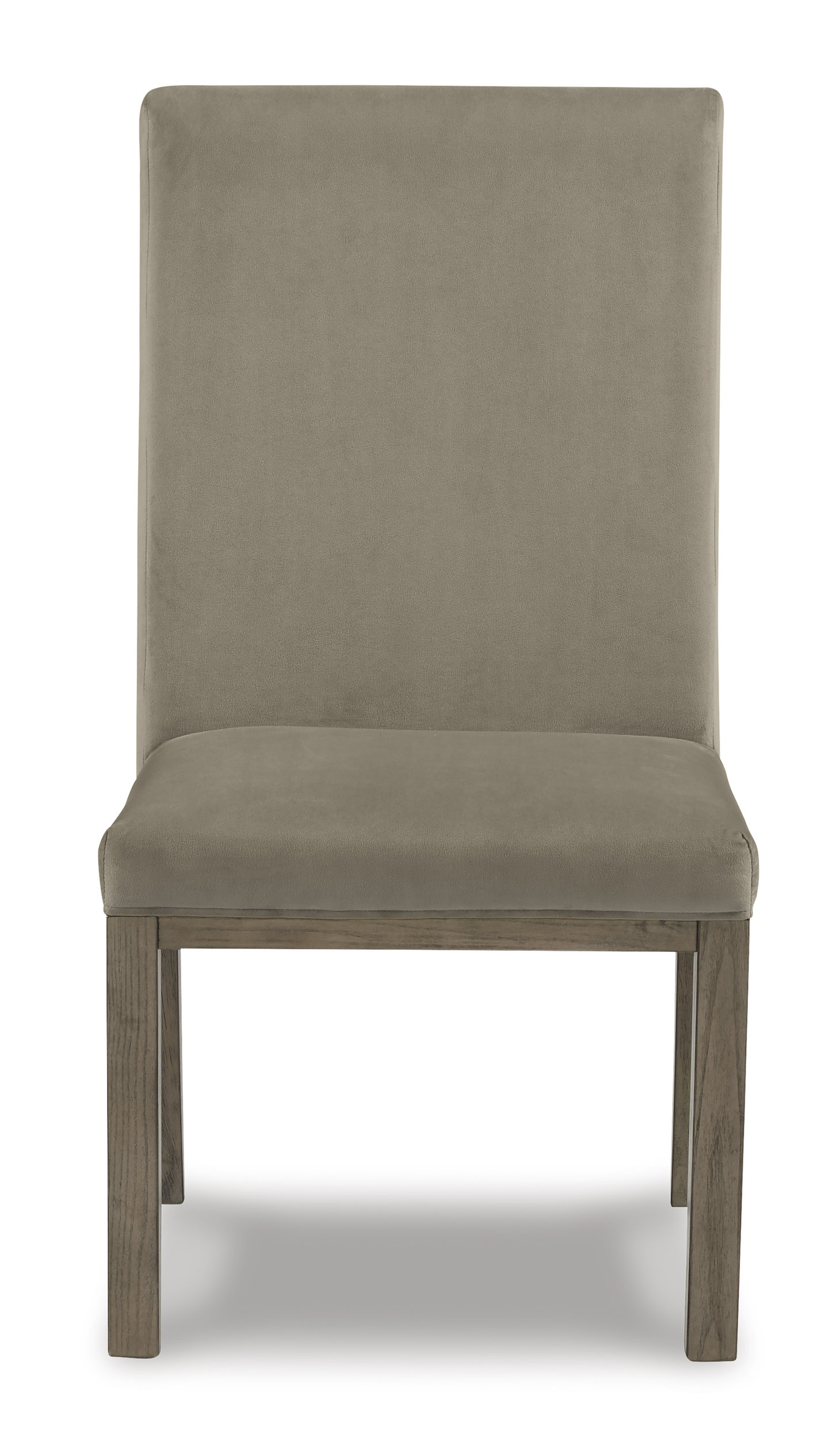 Chrestner Rectangular Dining Room Set | Gray Wood & 6 Chairs