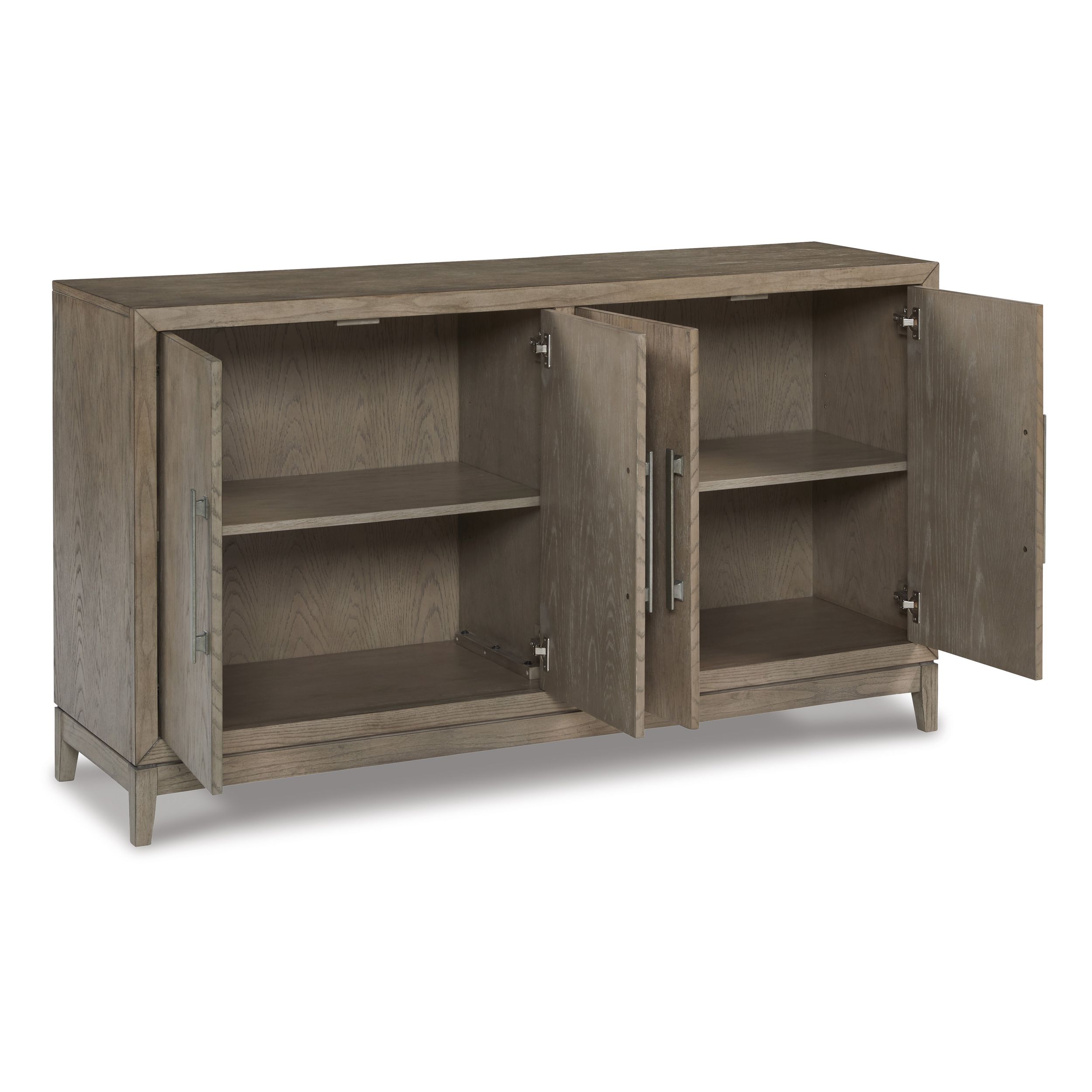 Chrestner 4-Door Dining Room Server | Wood Storage Sideboard