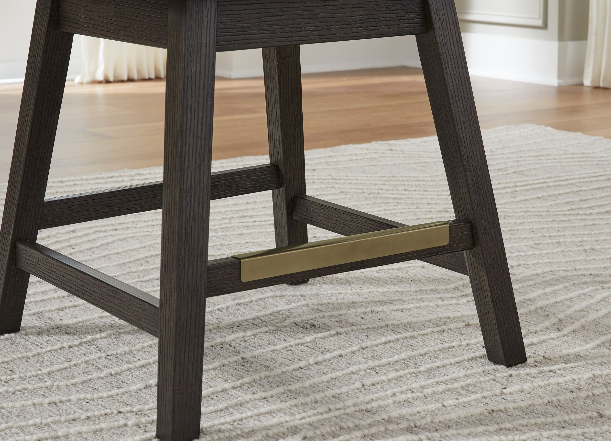 Burkhaus Polyester Upholstered Swivel Barstool