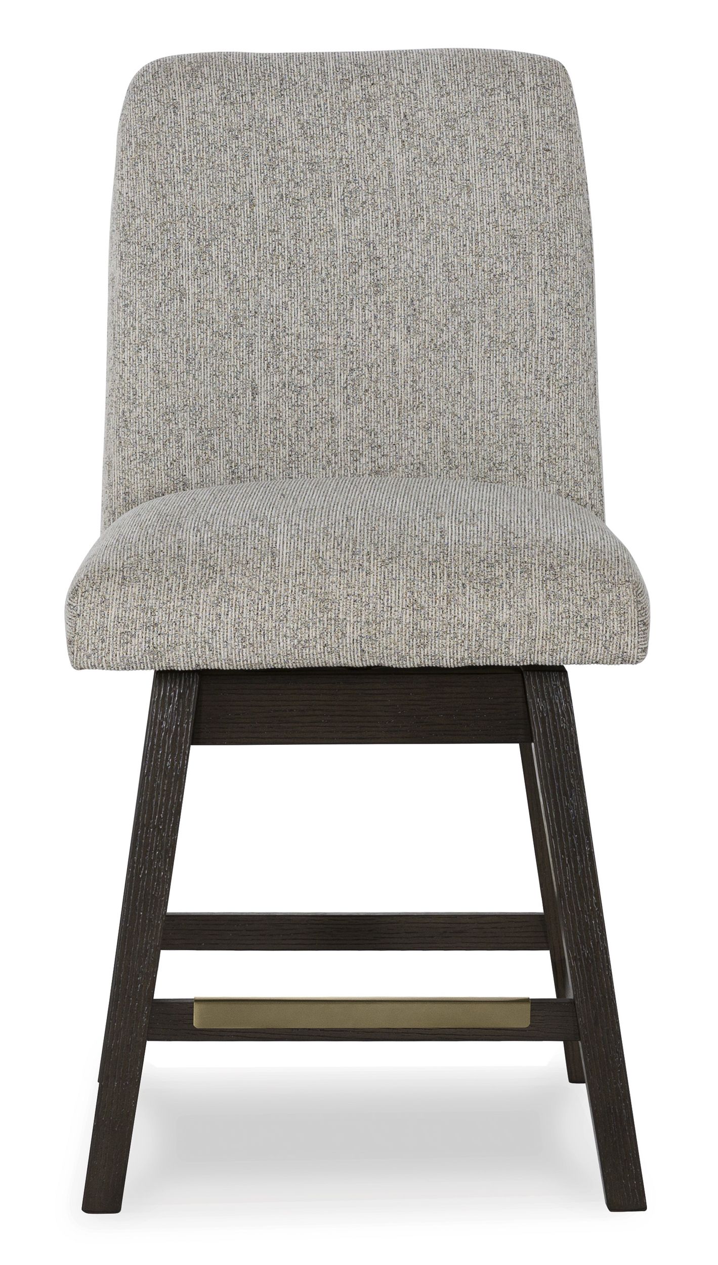 Burkhaus Polyester Upholstered Swivel Barstool