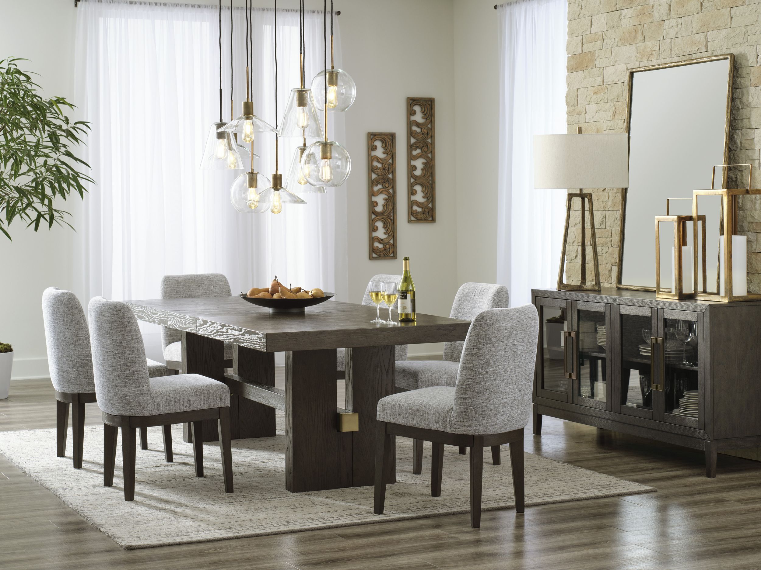 Burkhaus Extendable Dining Room Set