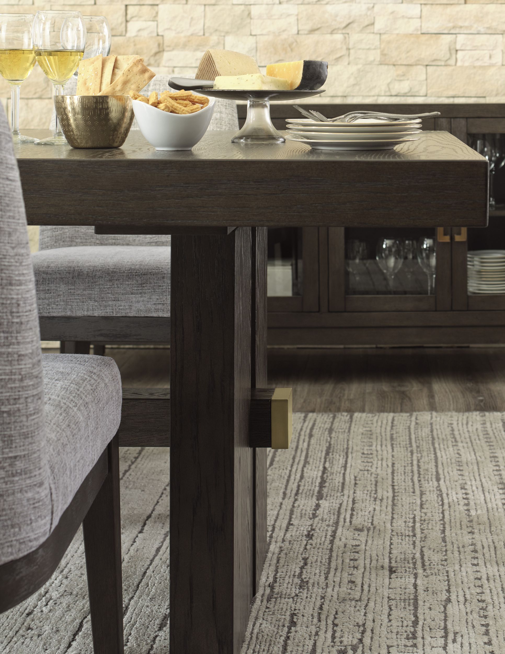 Burkhaus Extendable Dining Room Set
