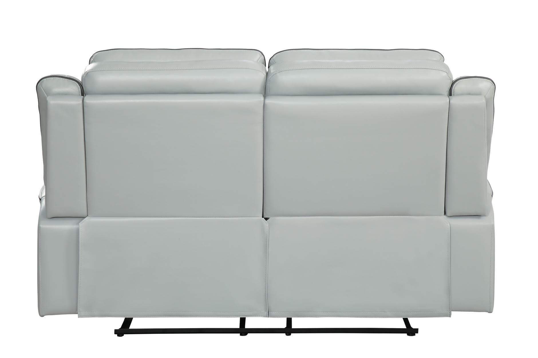 Darwan Leather Gel Match Living Room Set by Homelegance