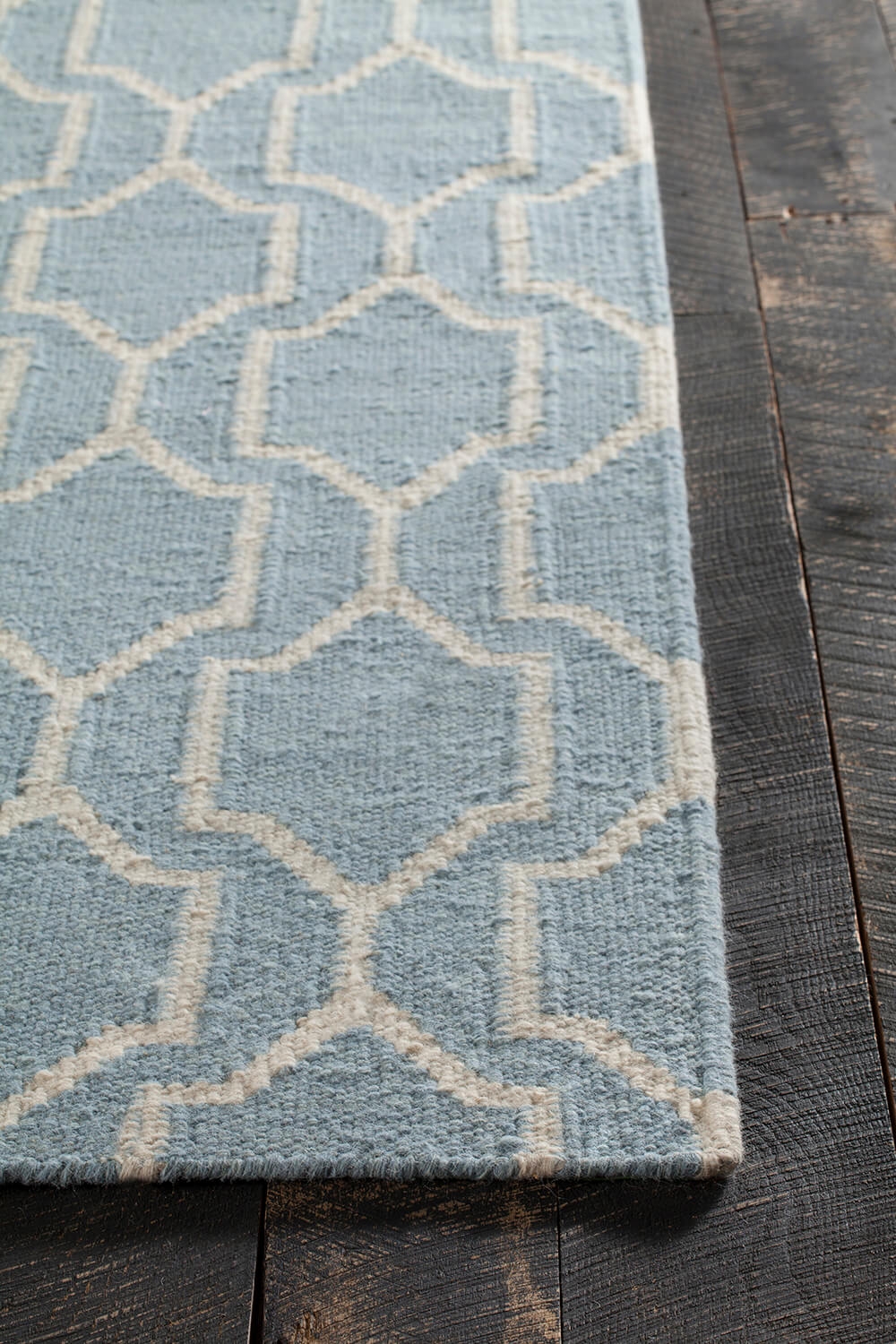 Dacio Wool Rectangular Hand-woven Rug, 5' x 7'6"