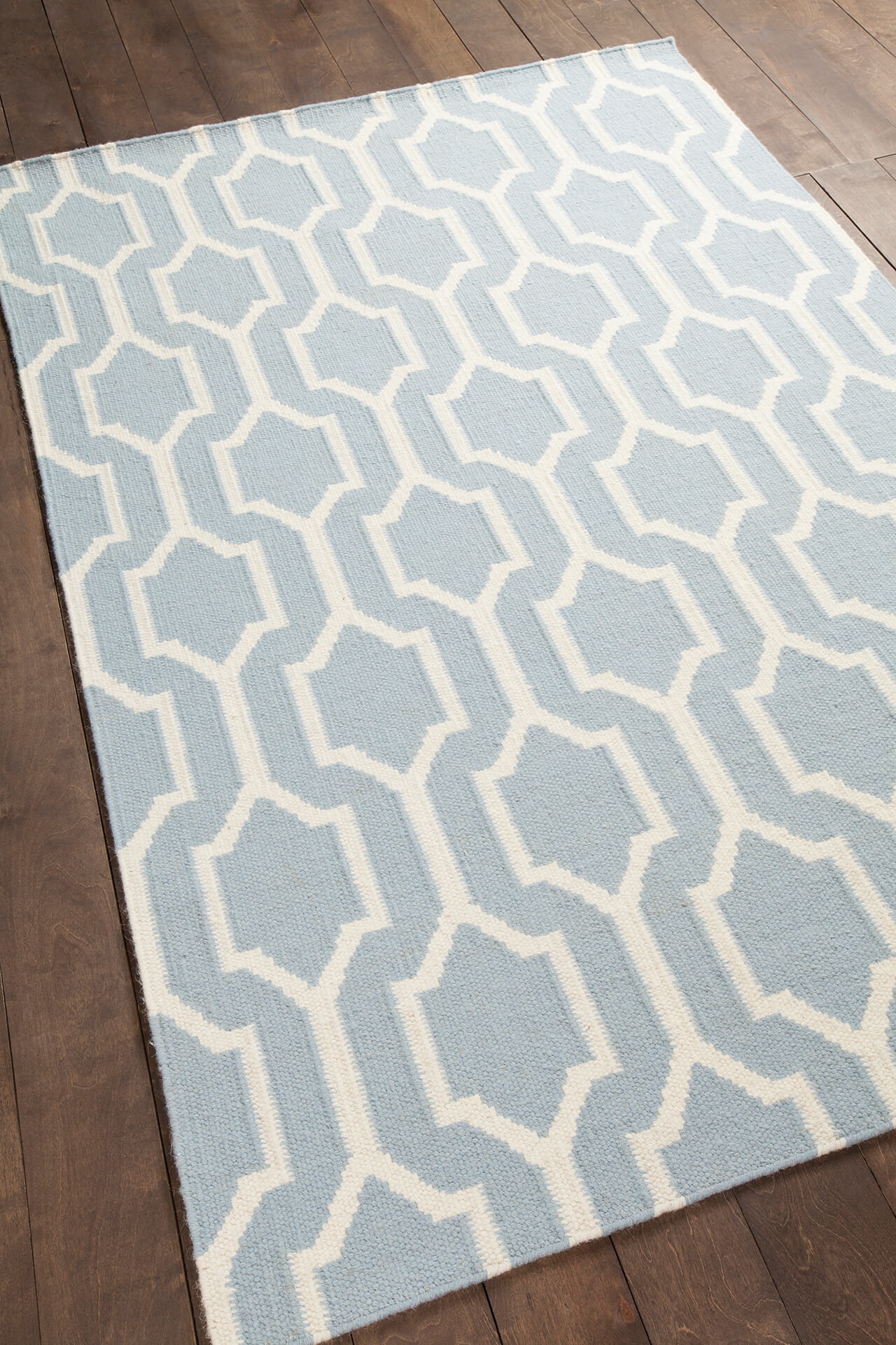 Dacio Wool Rectangular Hand-woven Rug, 5' x 7'6"