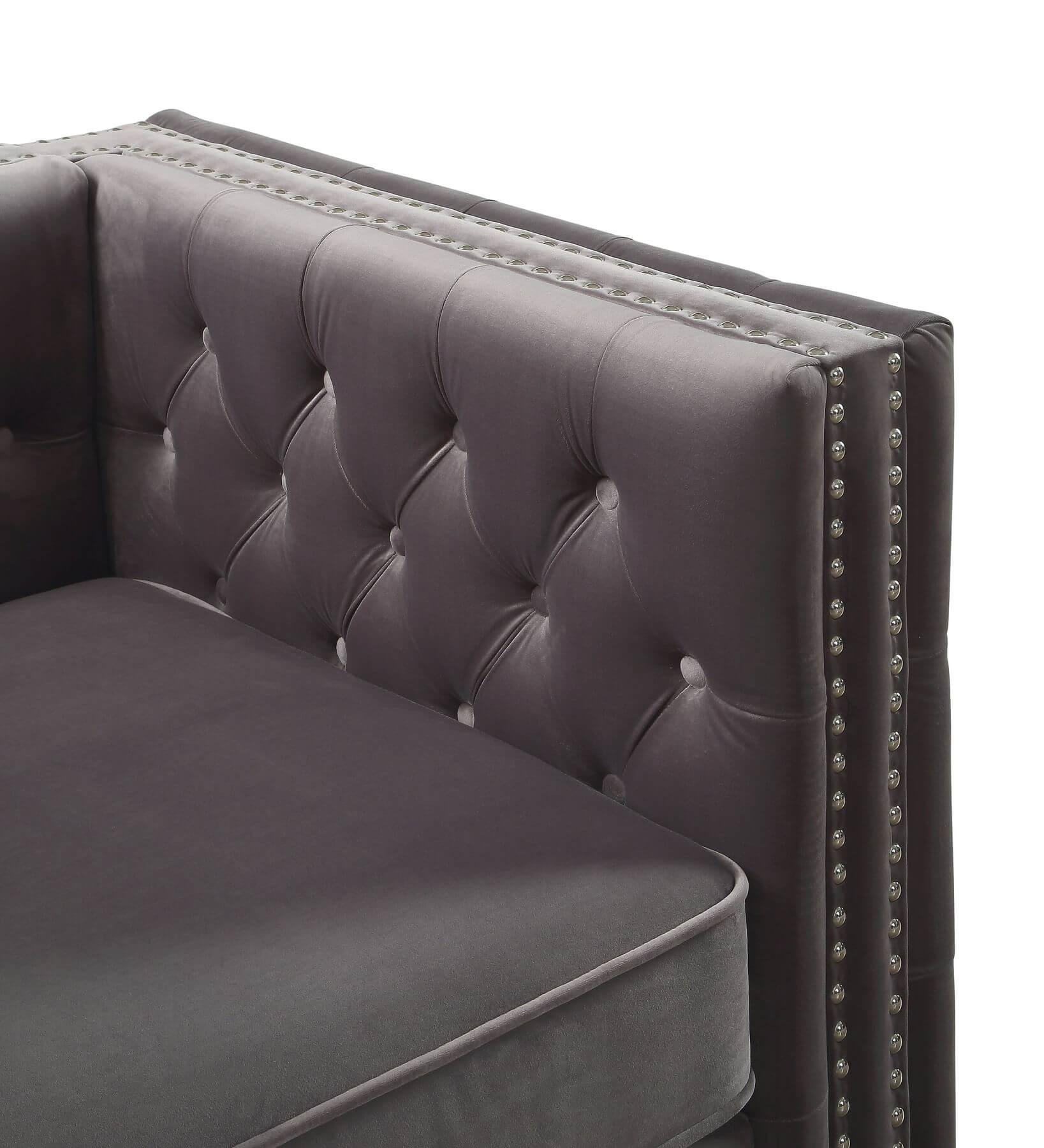 Gillian II Velvet Loveseat