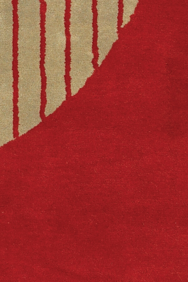 Daisa Wool Rectangular Handmade Rug, 5' x 7'6"